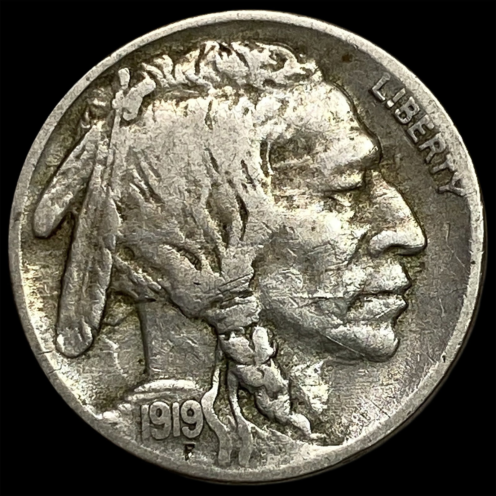 1919-S Buffalo Nickel CLOSELY UNCIRCULATED: 1919-S Buffalo Nickel CLOSELY UNCIRCULATED