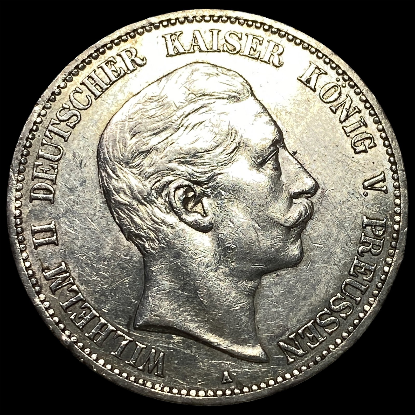 1903-A Silver 5 Mark Germany Prussia UNCIRCULATED (1 of 2)