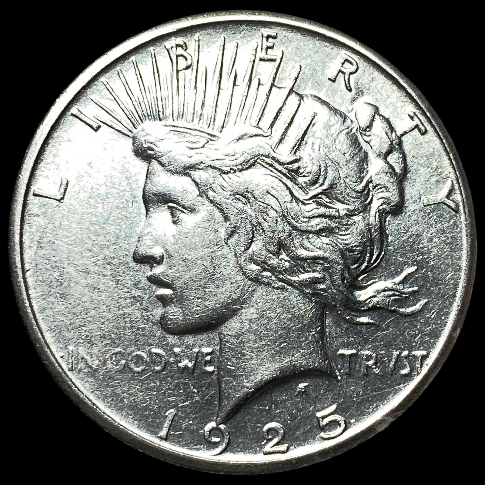 1925-S Silver Peace Dollar UNCIRCULATED: 1925-S Silver Peace Dollar UNCIRCULATED