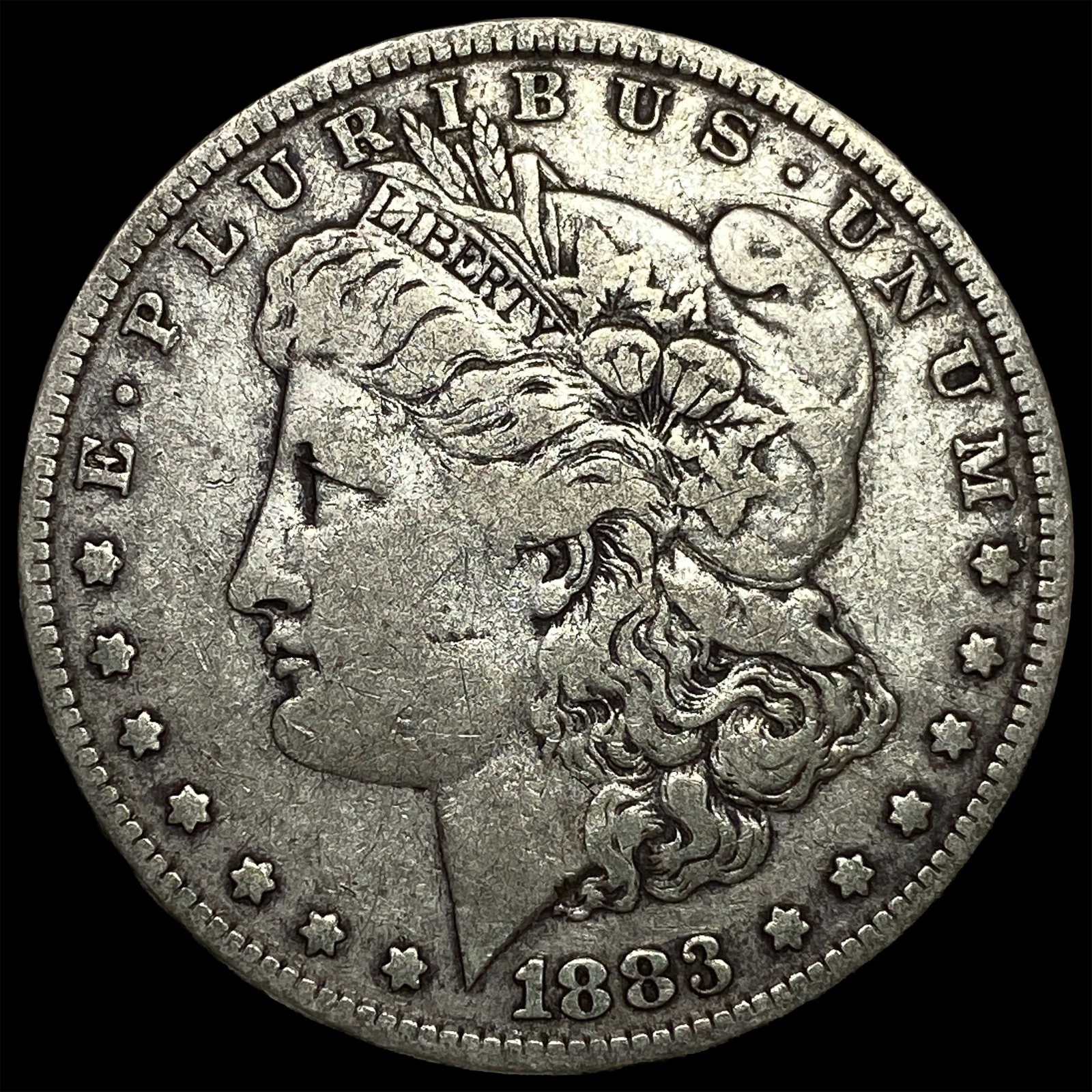1883 Silver Morgan Dollar NEARLY UNCIRCULATED: 1883 Silver Morgan Dollar NEARLY UNCIRCULATED