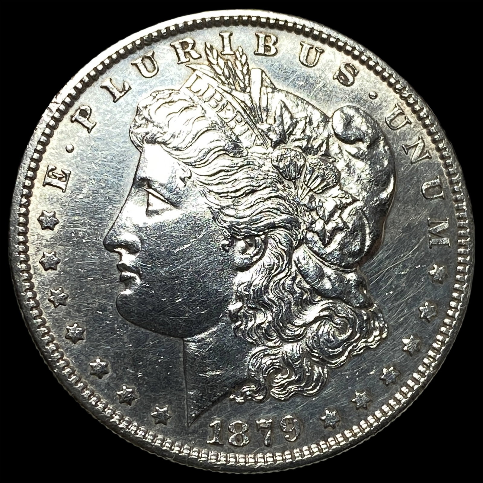 1879-S Silver Morgan Dollar UNCIRCULATED: 1879-S Silver Morgan Dollar UNCIRCULATED