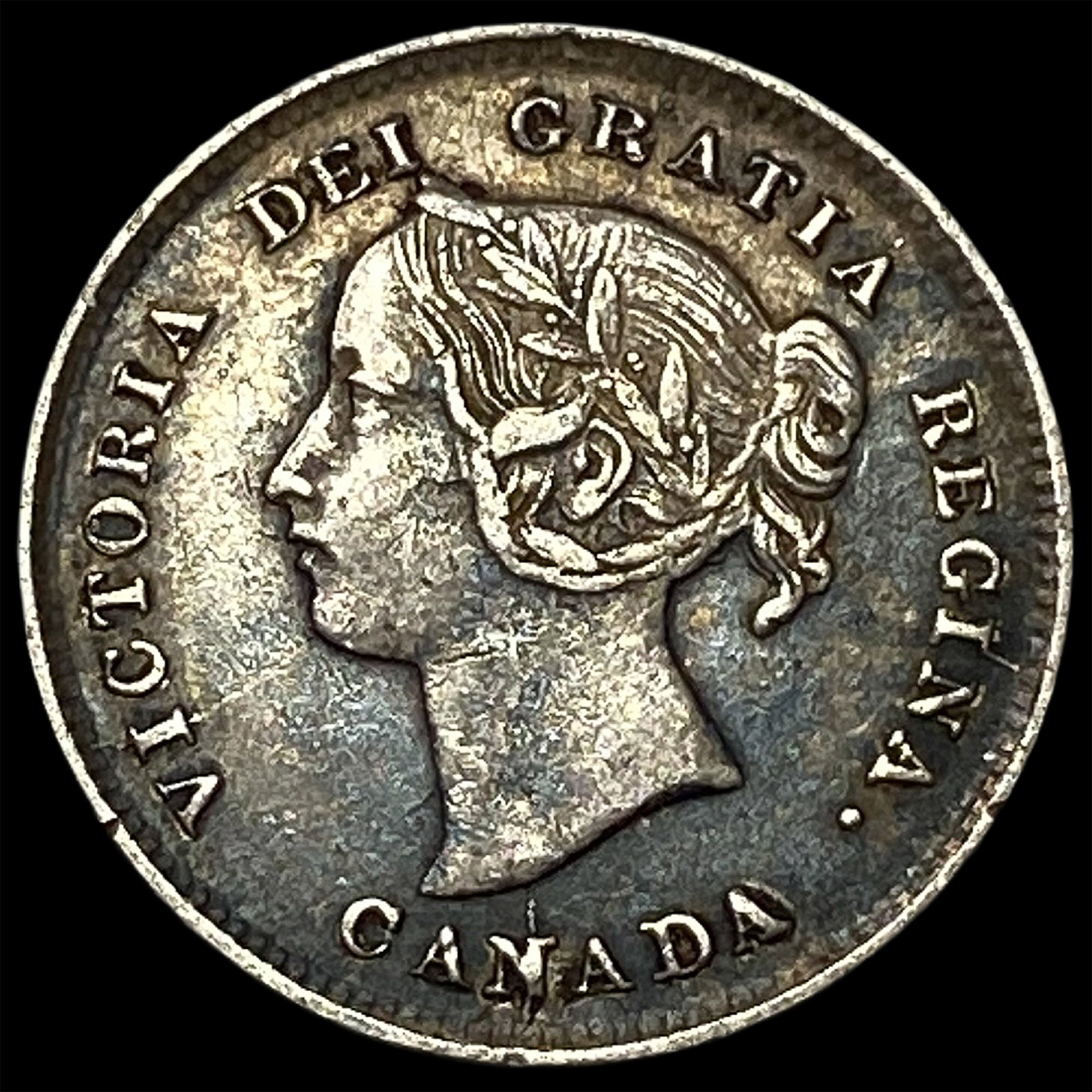 1894 Canada Silver 5 Cents NEARLY UNCIRCULATED: 1894 Canada Silver 5 Cents NEARLY UNCIRCULATED
