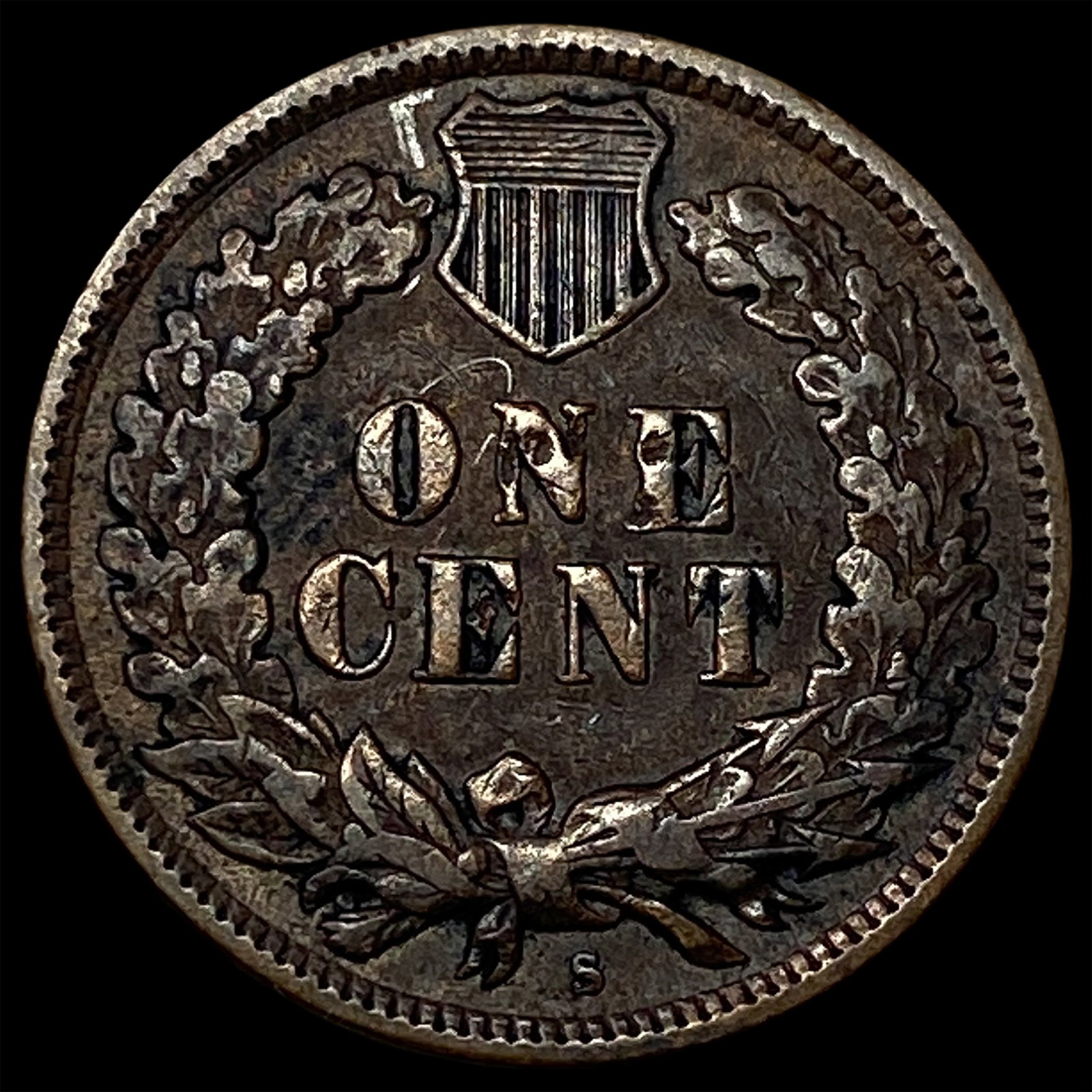 1908-S Indian Head Cent LIGHTLY CIRCULATED - 2