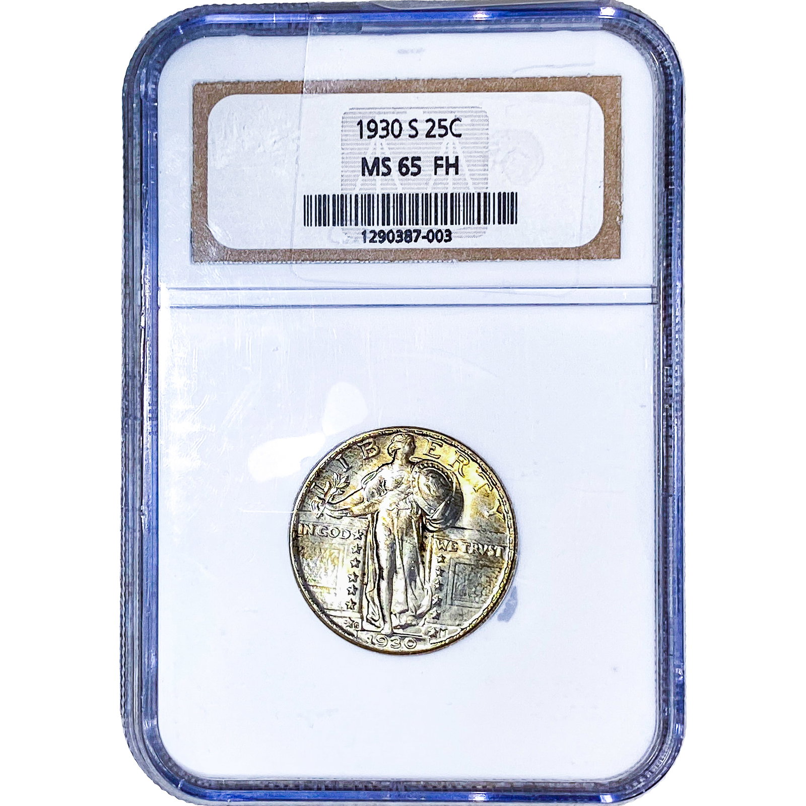 1930-S Standing Liberty Quarter NGC MS65 FH: 1930-S Standing Liberty Quarter NGC MS65 FH