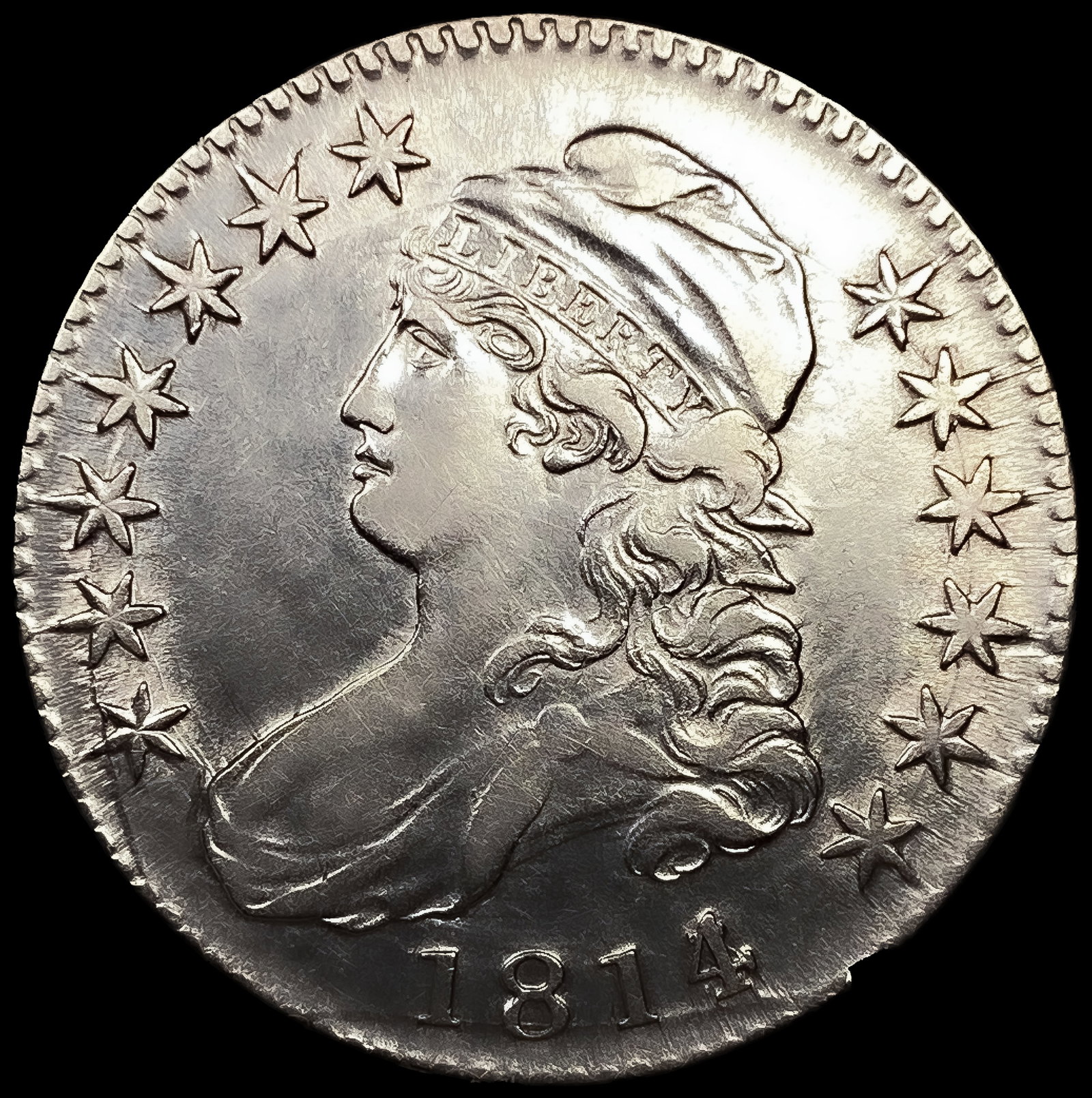 1814/3 Capped Bust Half Dollar: 1814/3 Capped Bust Half Dollar