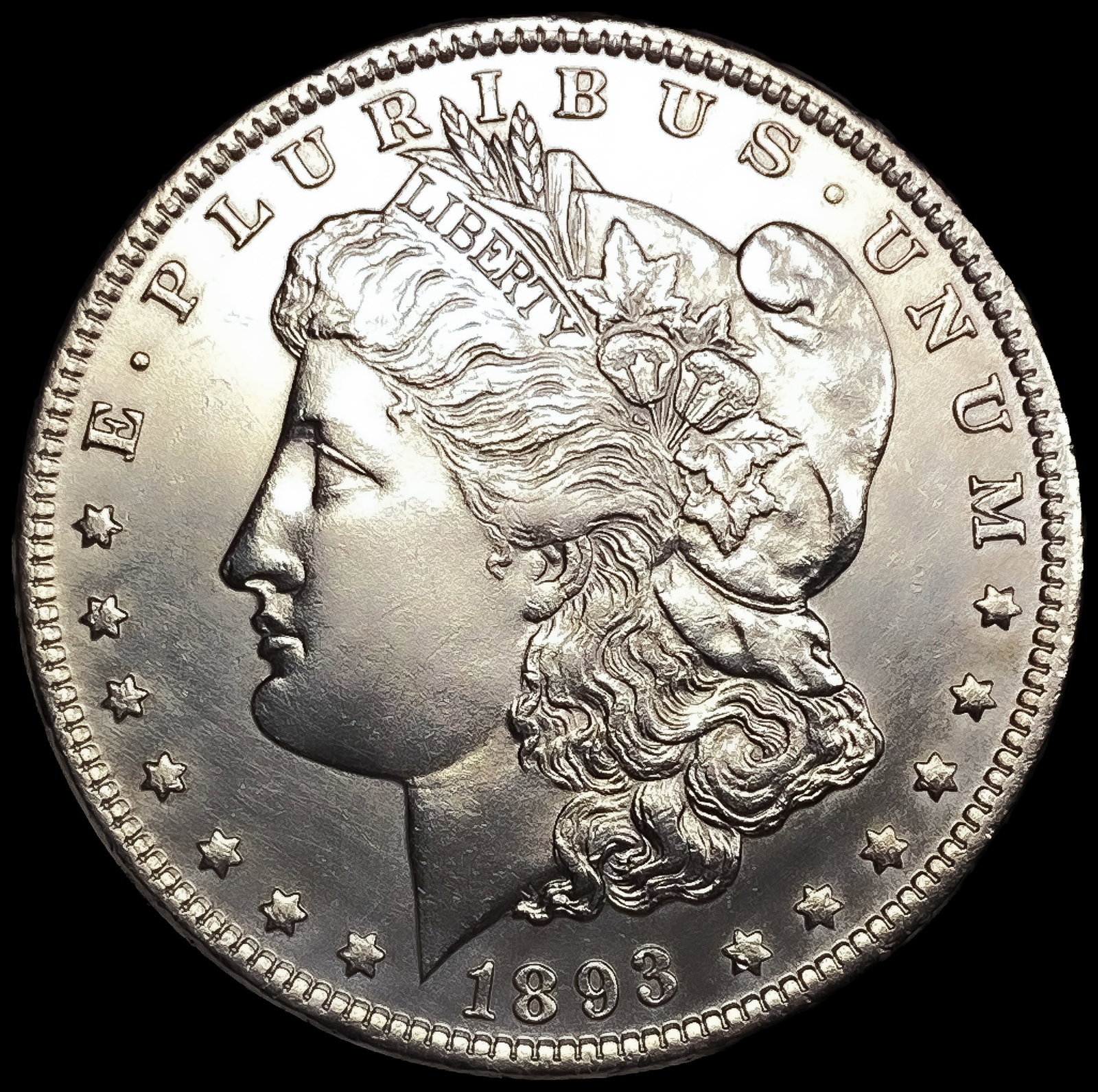 1893 Morgan Silver Dollar (1 of 2)