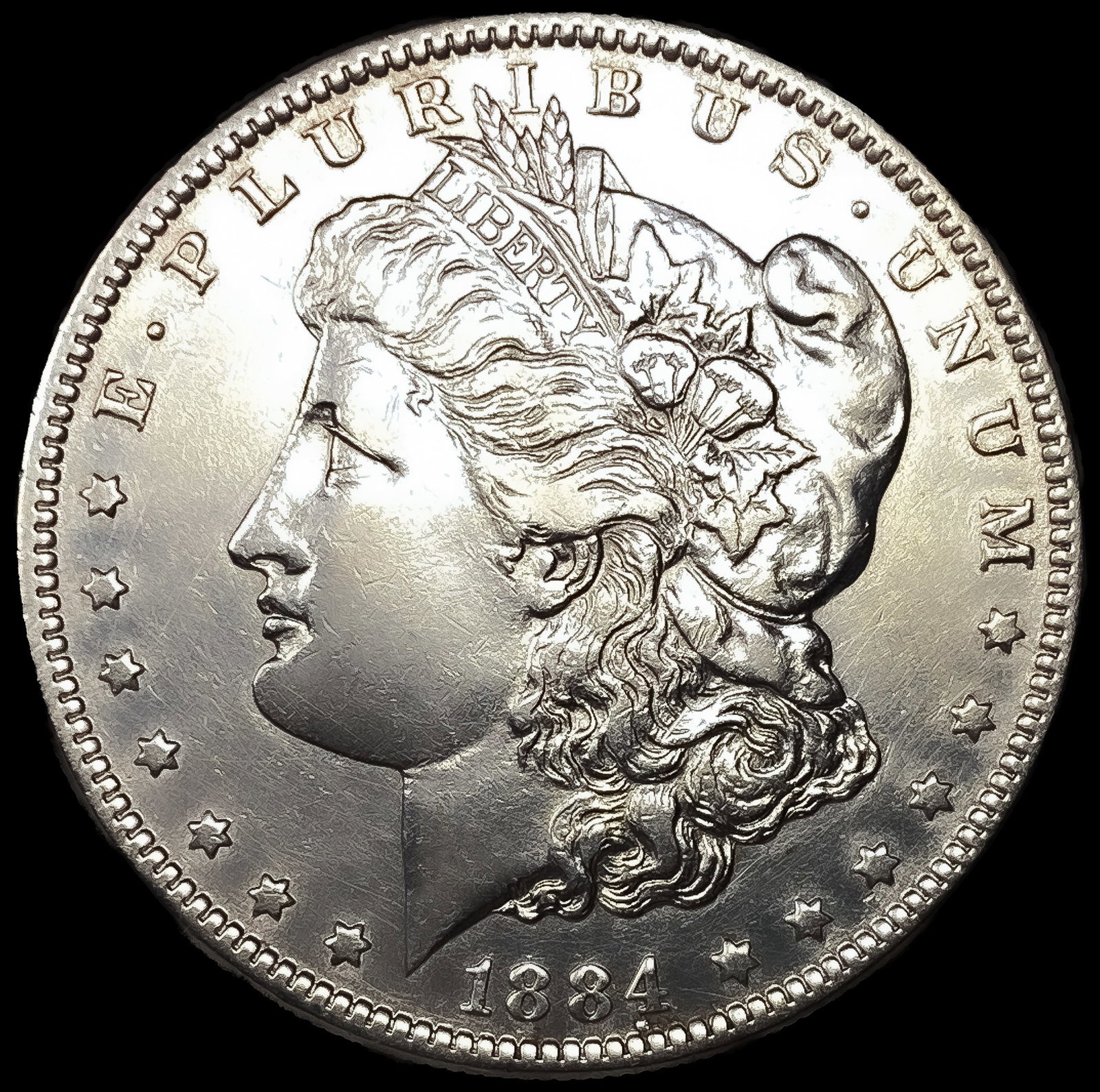 1884-S Morgan Silver Dollar (1 of 2)