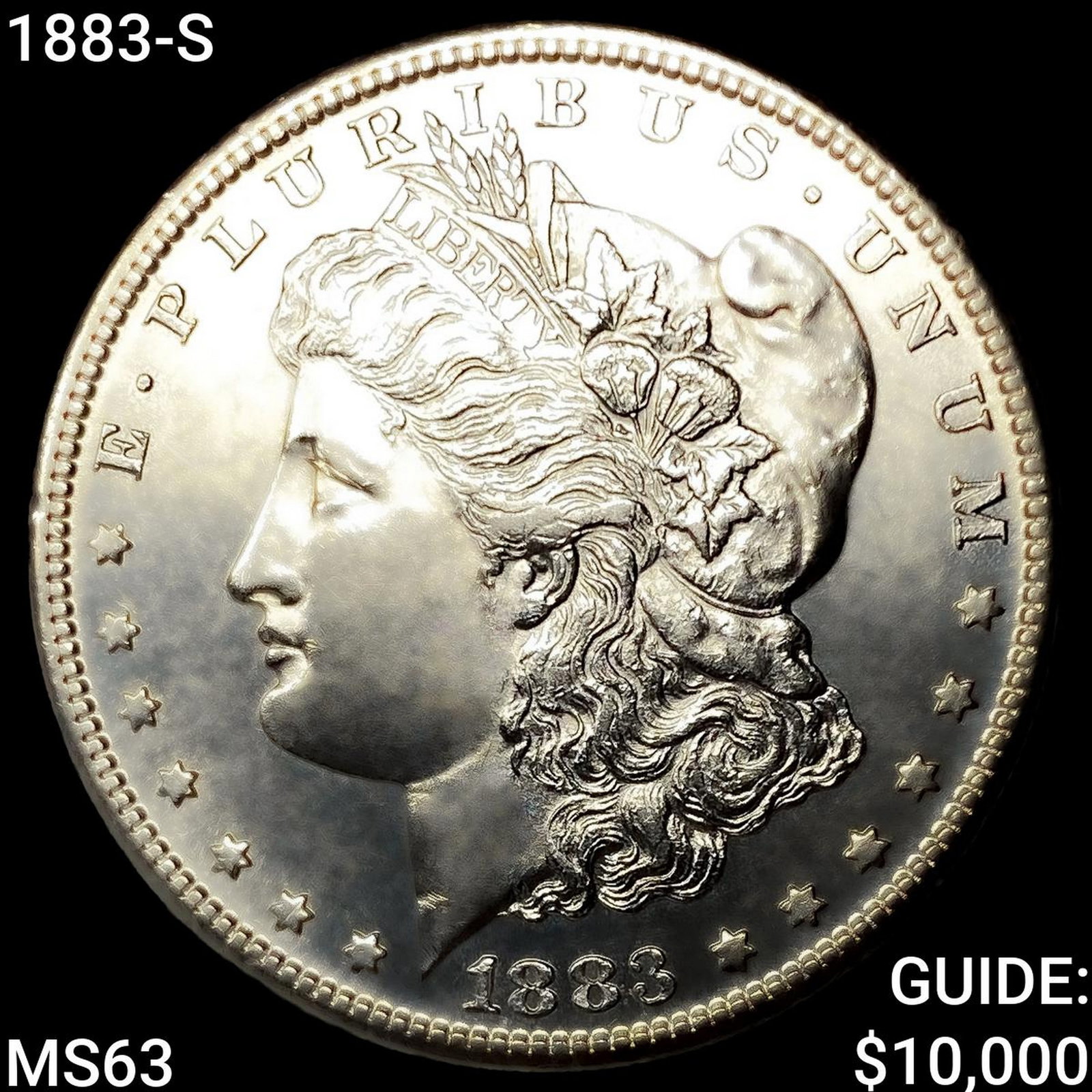 1883-S Morgan Silver Dollar CHOICE BU: 1883-S Morgan Silver Dollar CHOICE BU
