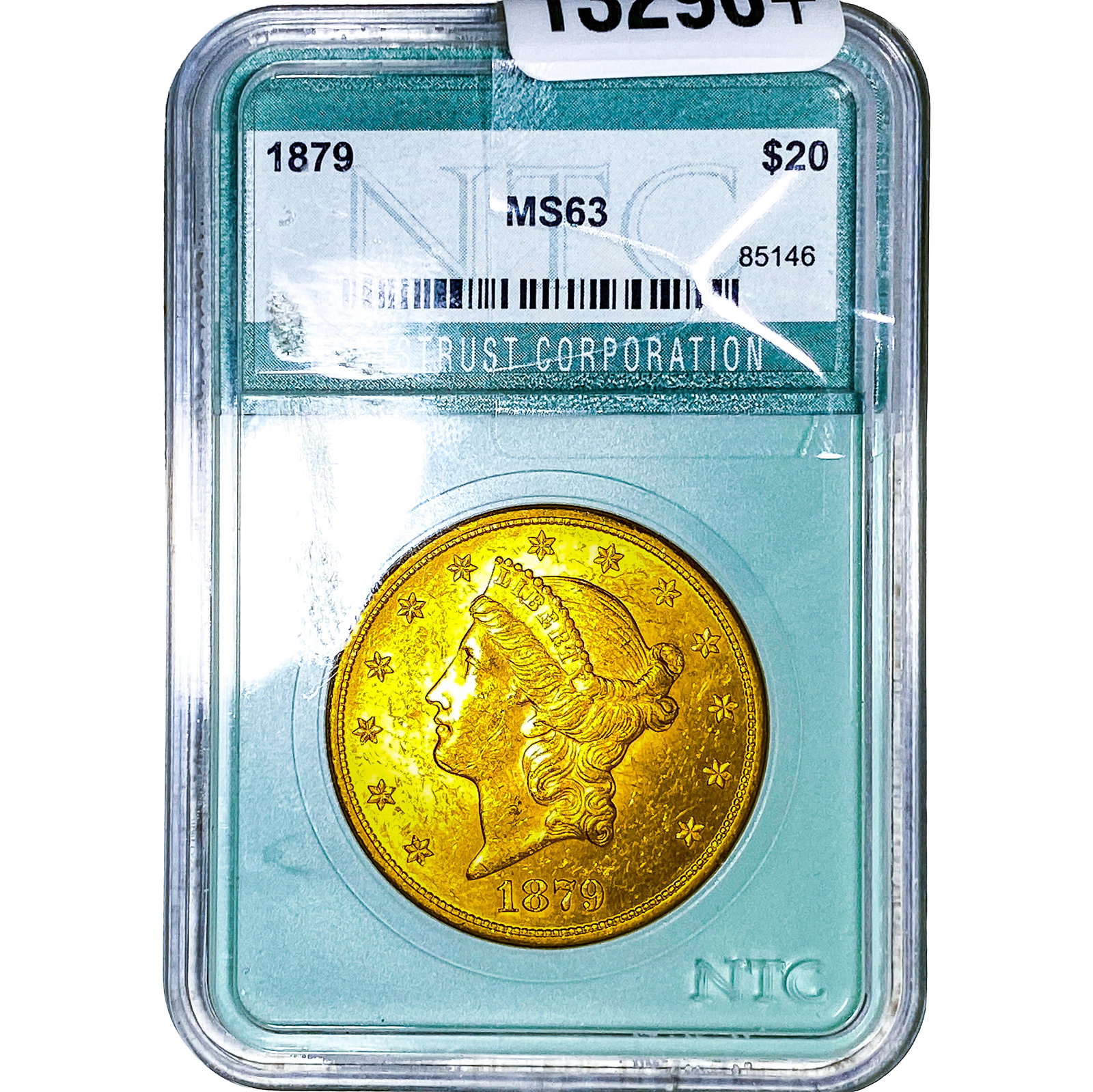 1879 $20 Gold Double Eagle NTC MS63: 1879 $20 Gold Double Eagle NTC MS63