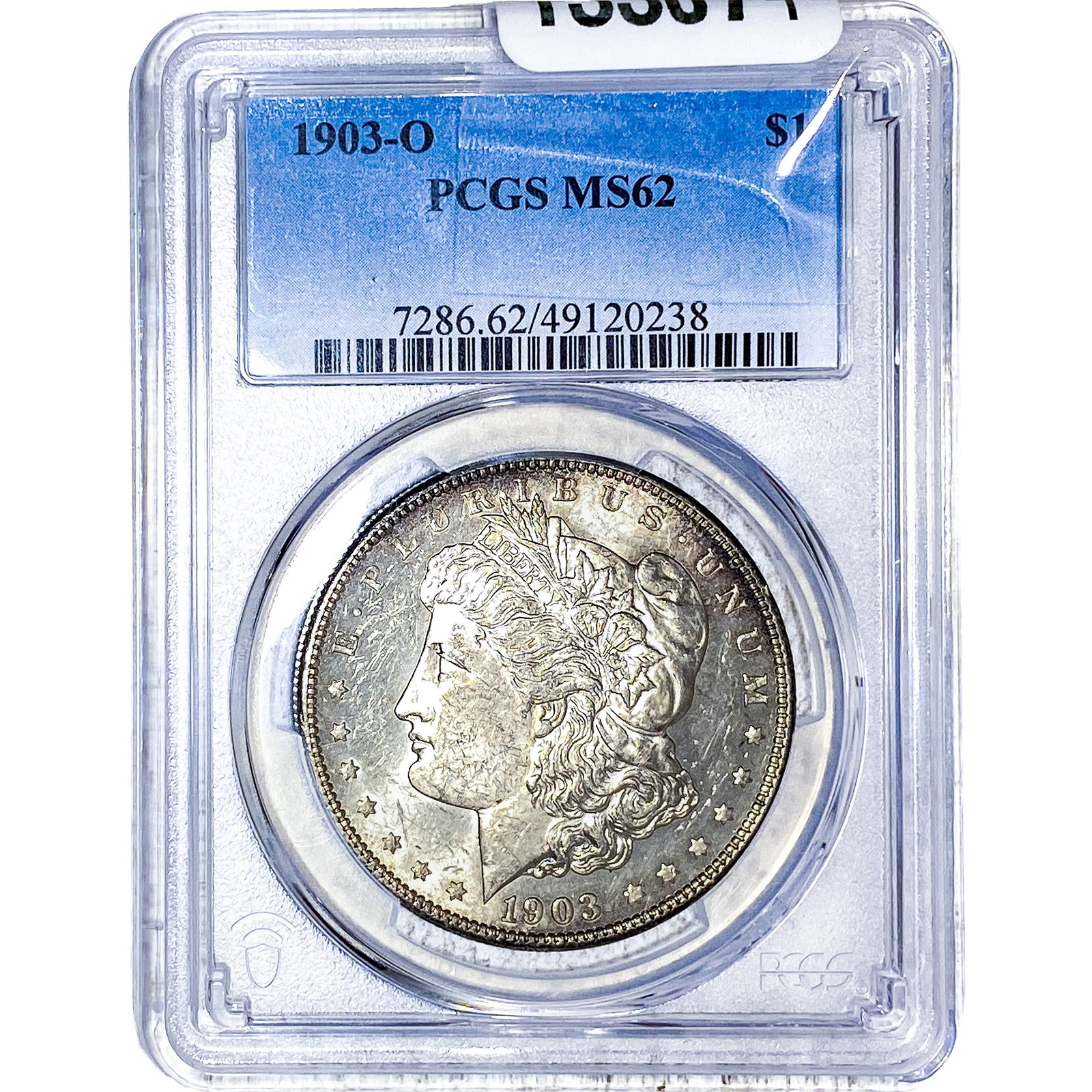 1903-O Morgan Silver Dollar PCGS MS62: 1903-O Morgan Silver Dollar PCGS MS62