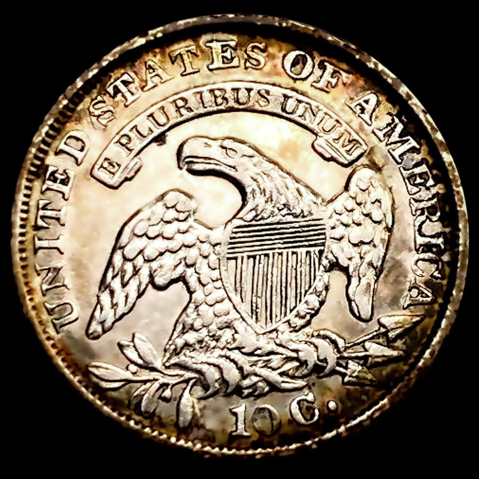 1835 Capped Bust Dime UNCIRCULATED - 2