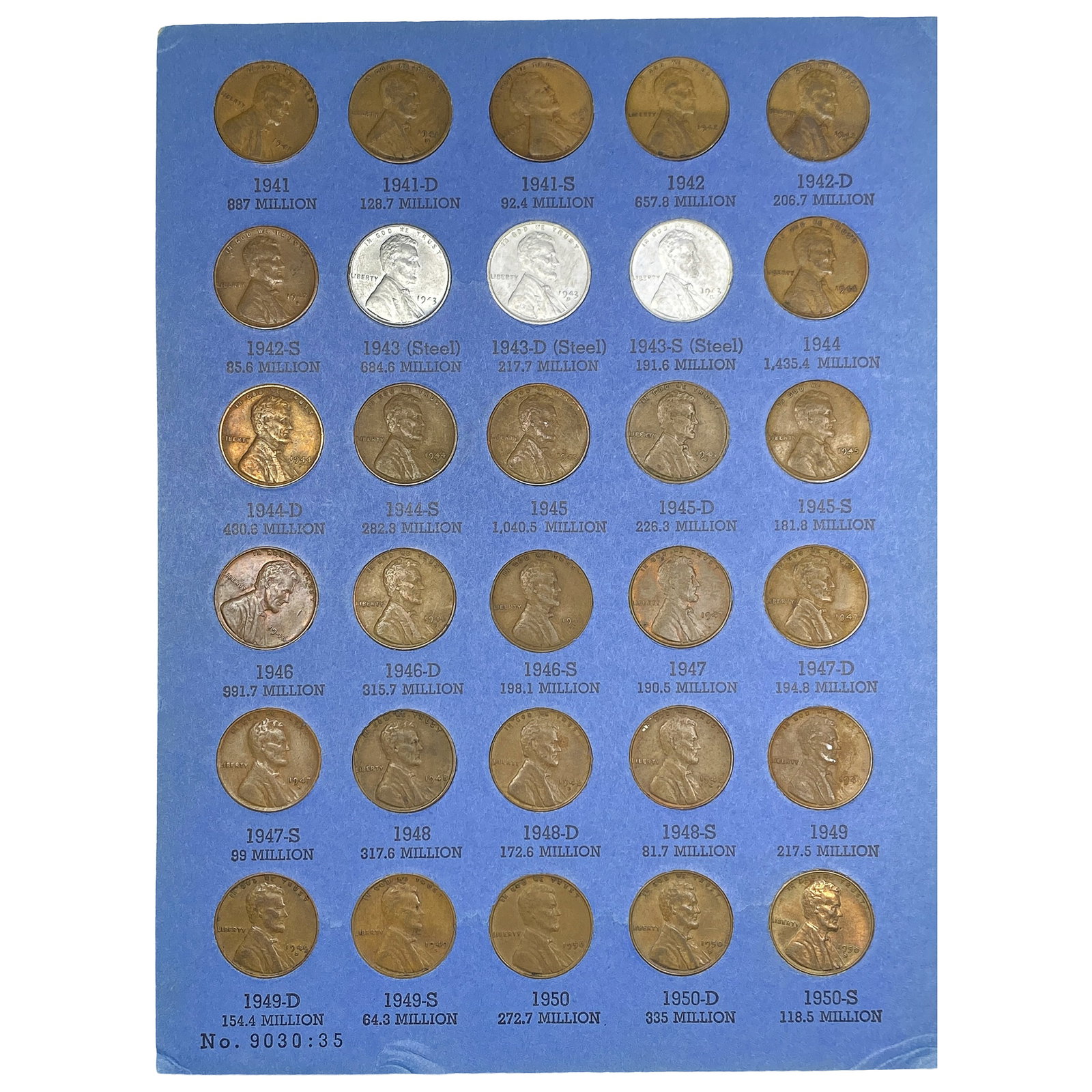[86] 1941-1975 Lincoln Head Cent Book: [86] 1941-1975 Lincoln Head Cent Book