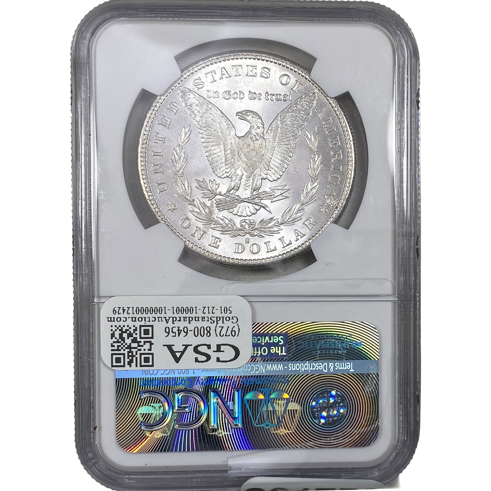 1880-S Morgan Silver Dollar NGC - 2
