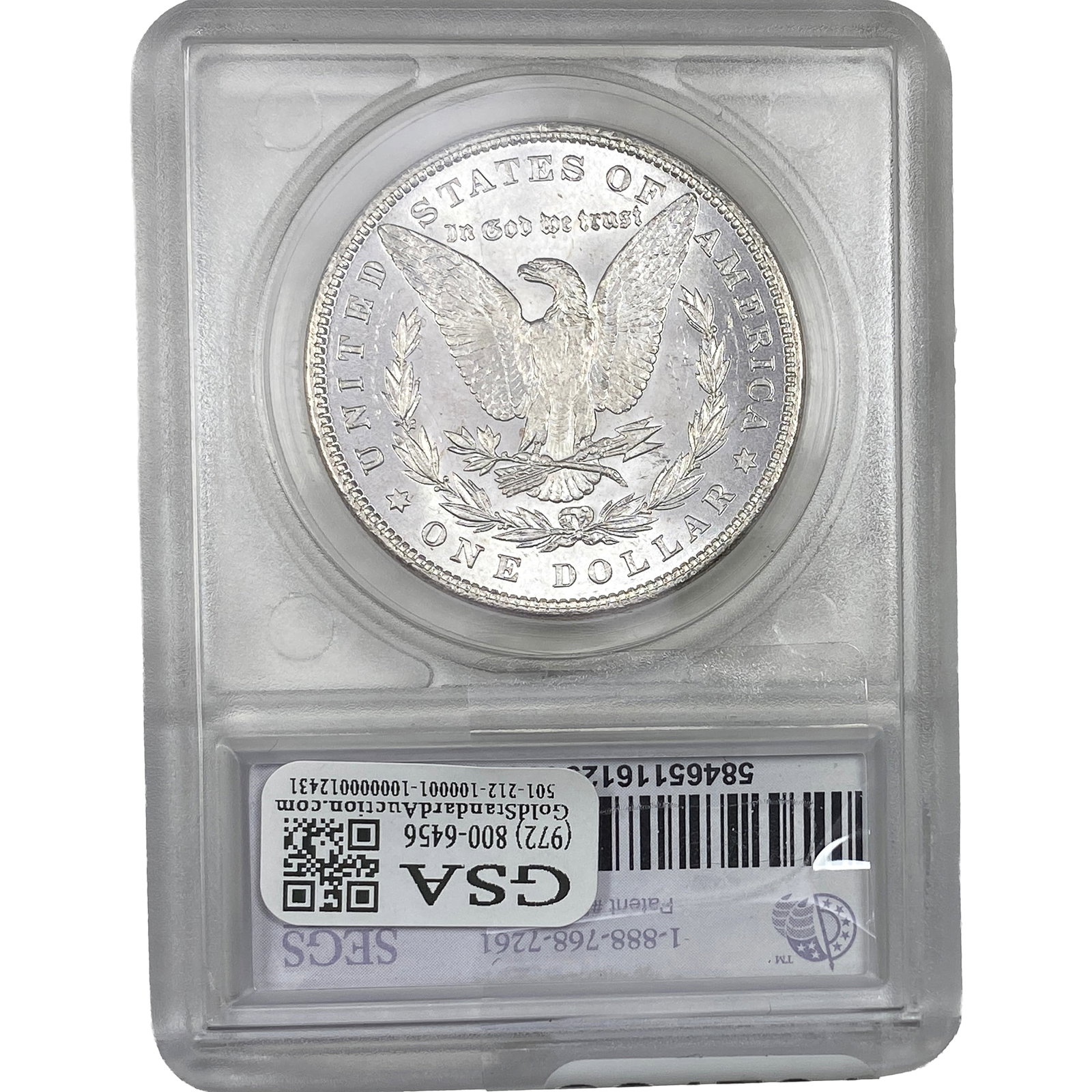 1880 Morgan Silver Dollar SEGS MS65+ - 2