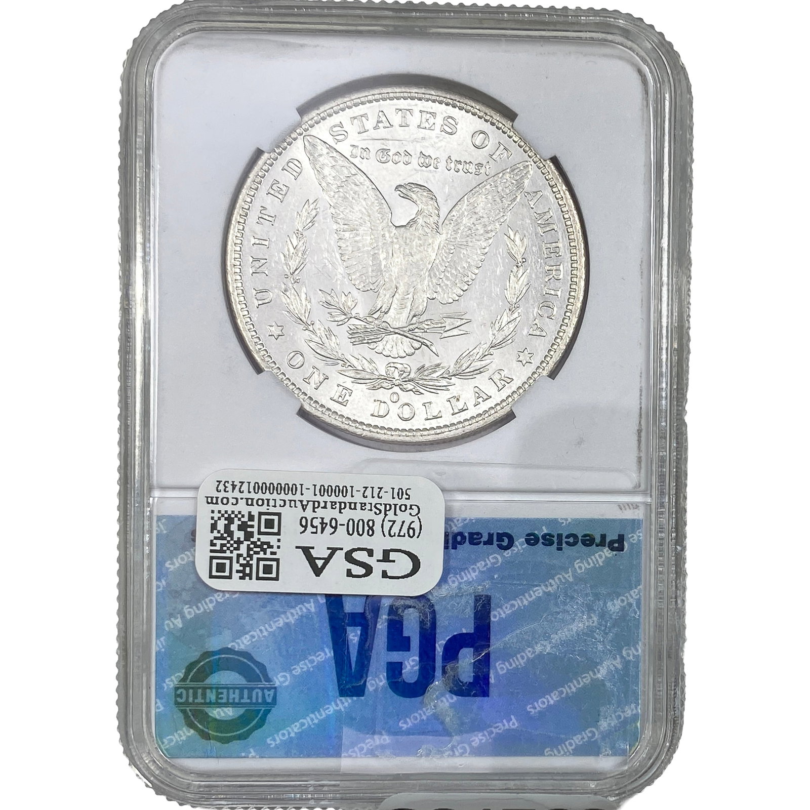 1879-O Morgan Silver Dollar PGA MS63 - 2