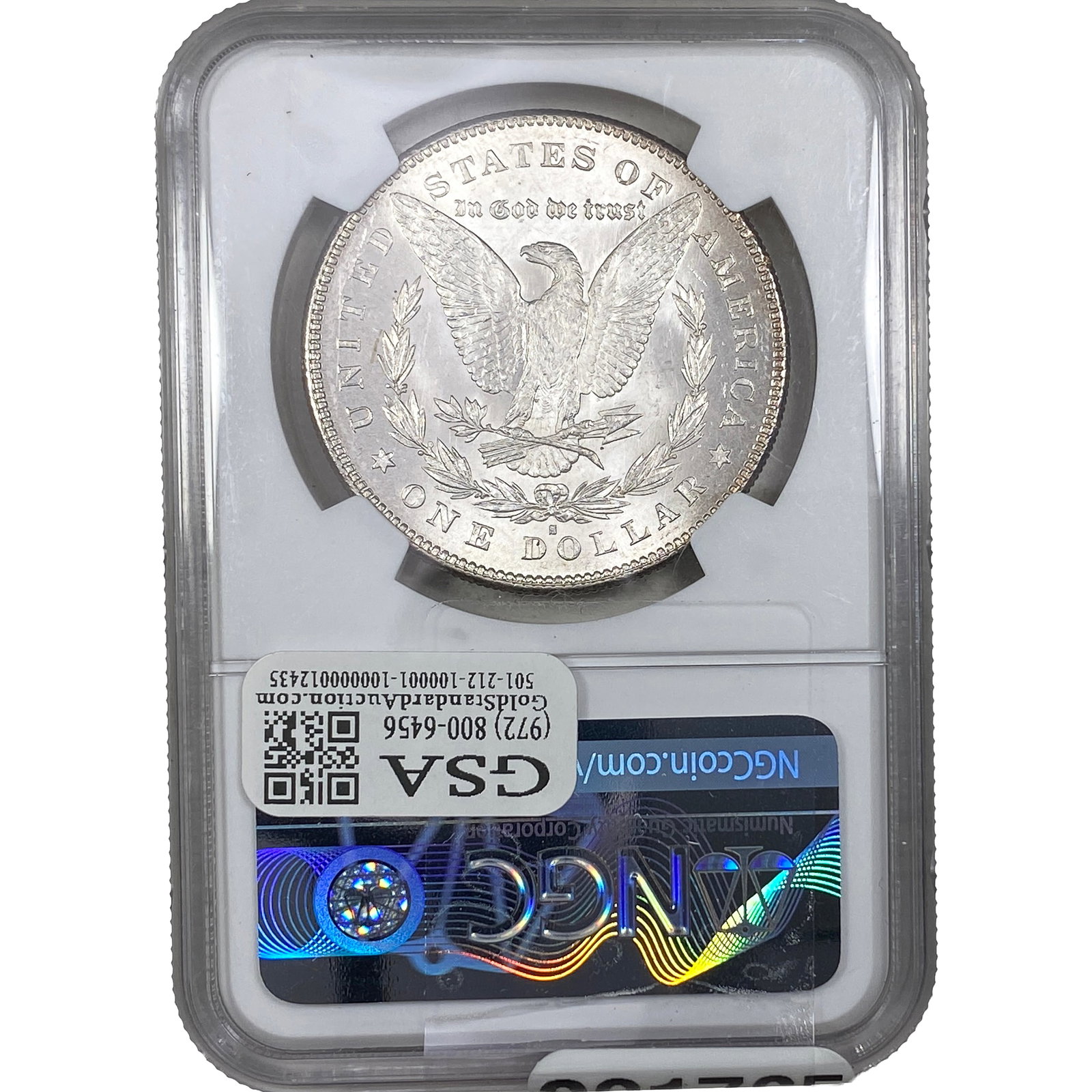 1878-S Morgan Silver Dollar NGC MS63 - 2