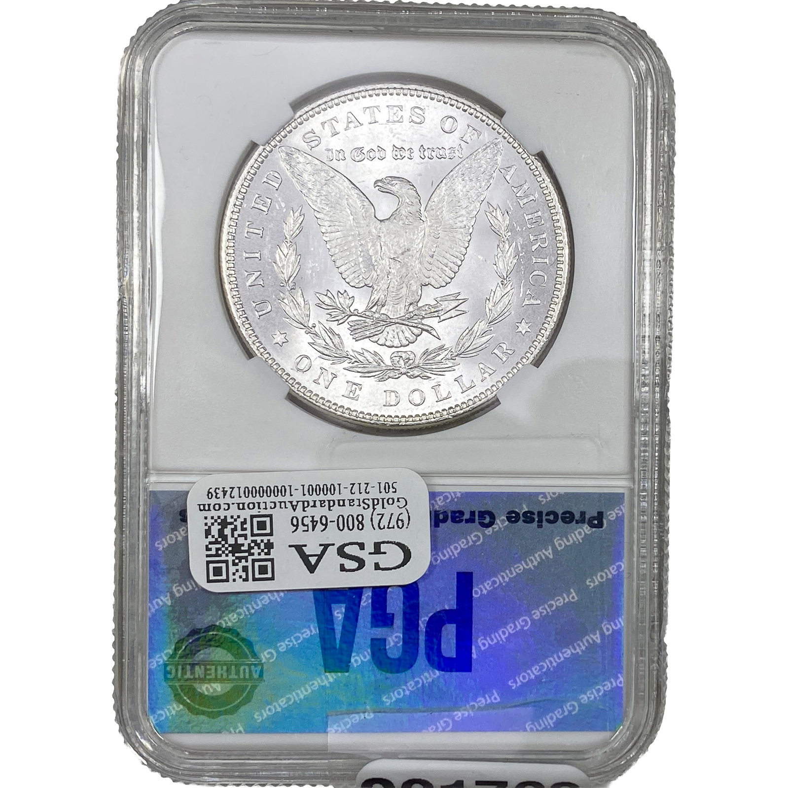 1879 Morgan Silver Dollar PGA MS63 - 2