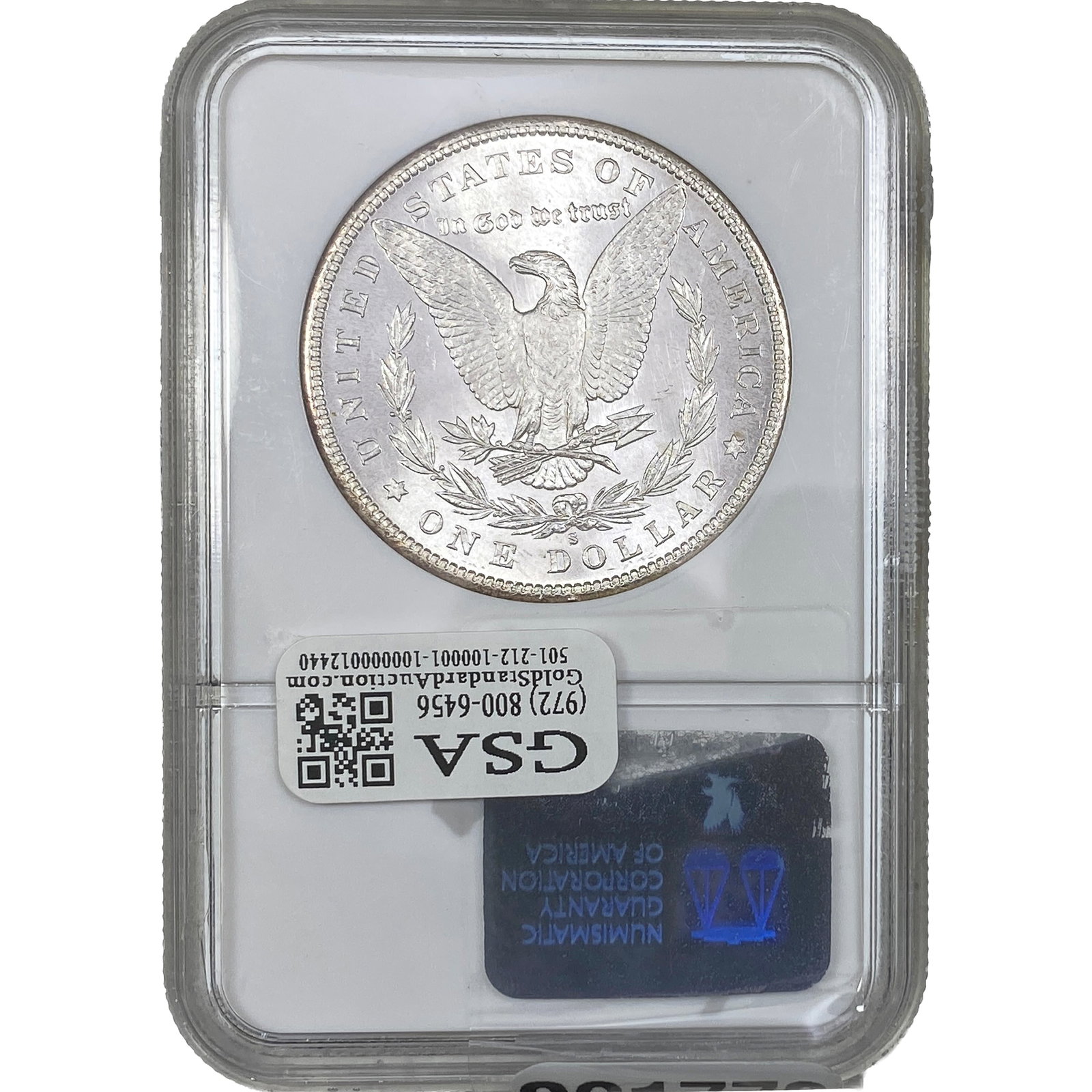 1881-S Morgan Silver Dollar NGC MS64 - 2