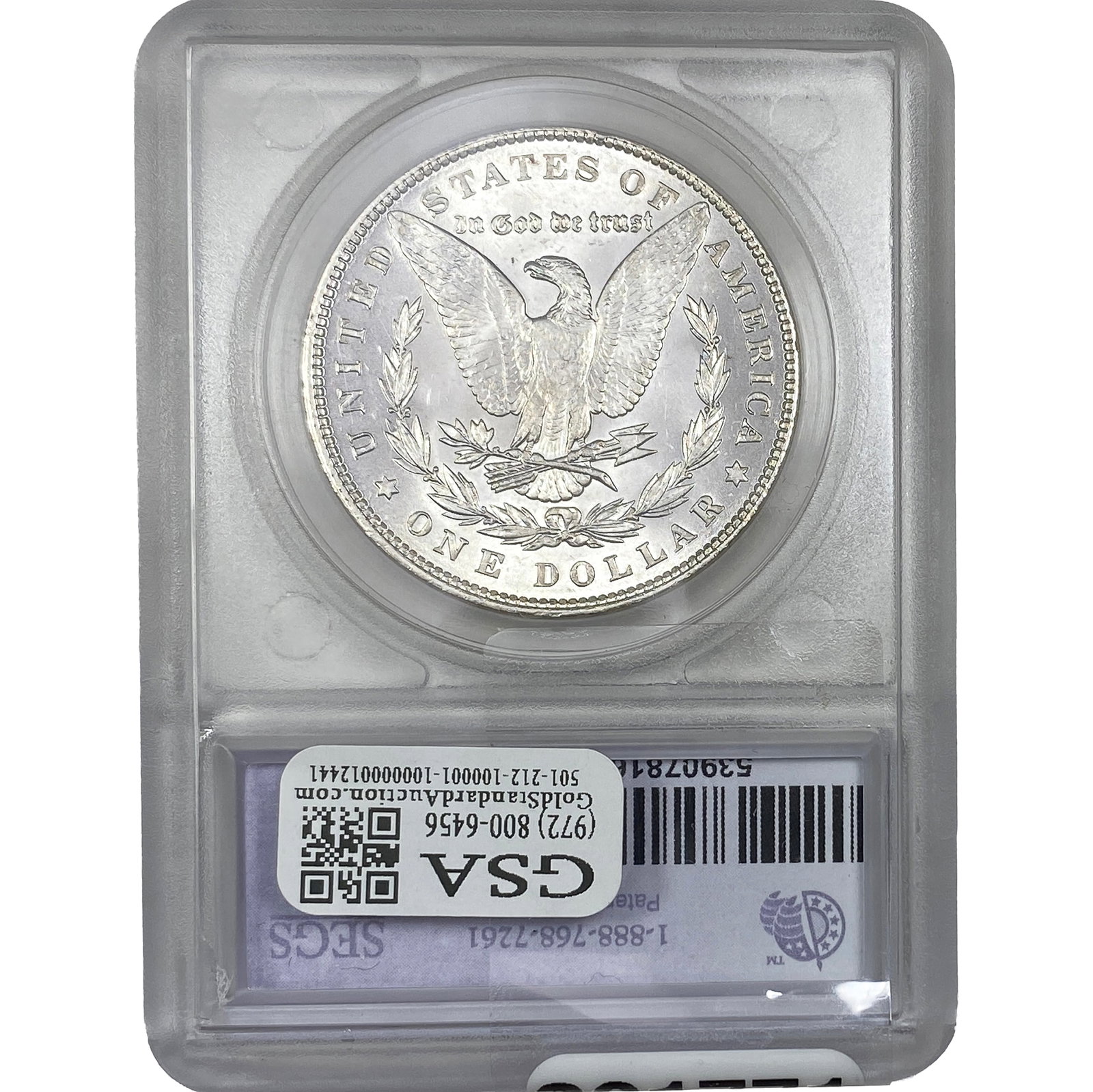 1887 Morgan Silver Dollar SEGS MS66 - 2