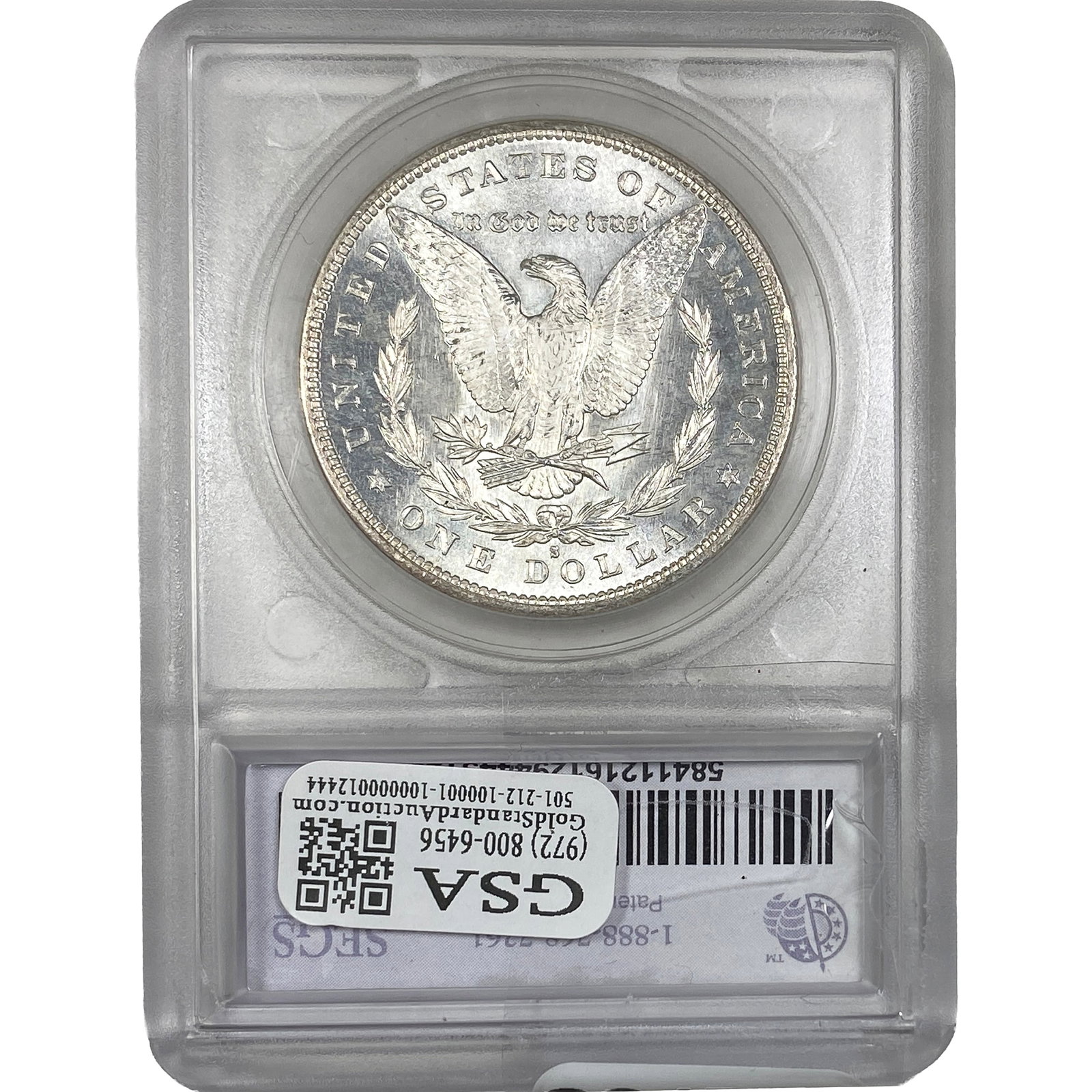 1879-S Morgan Silver Dollar SEGS MS66 - 2
