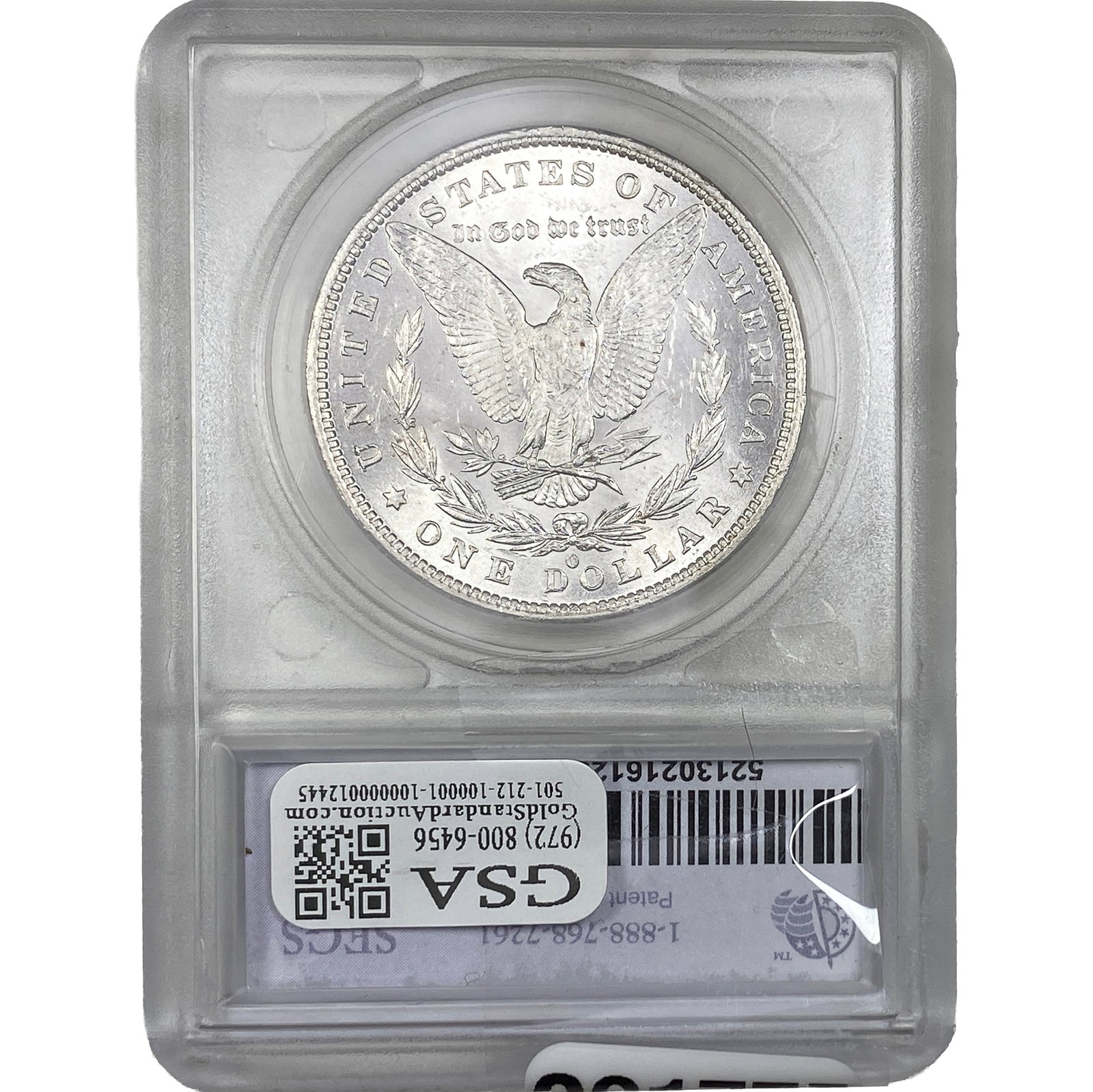 1879-O Morgan Silver Dollar SEGS MS64+ - 2