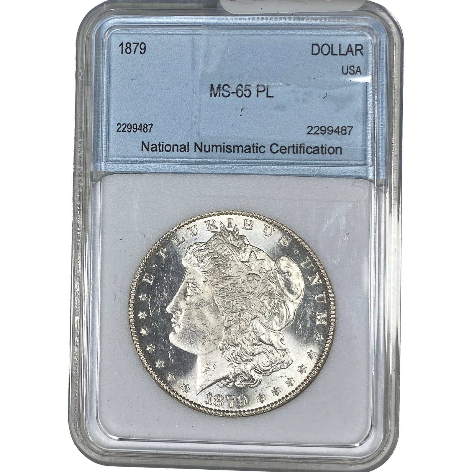 1879 Morgan Silver Dollar NNC MS65 PL: 1879 Morgan Silver Dollar NNC MS65 PL