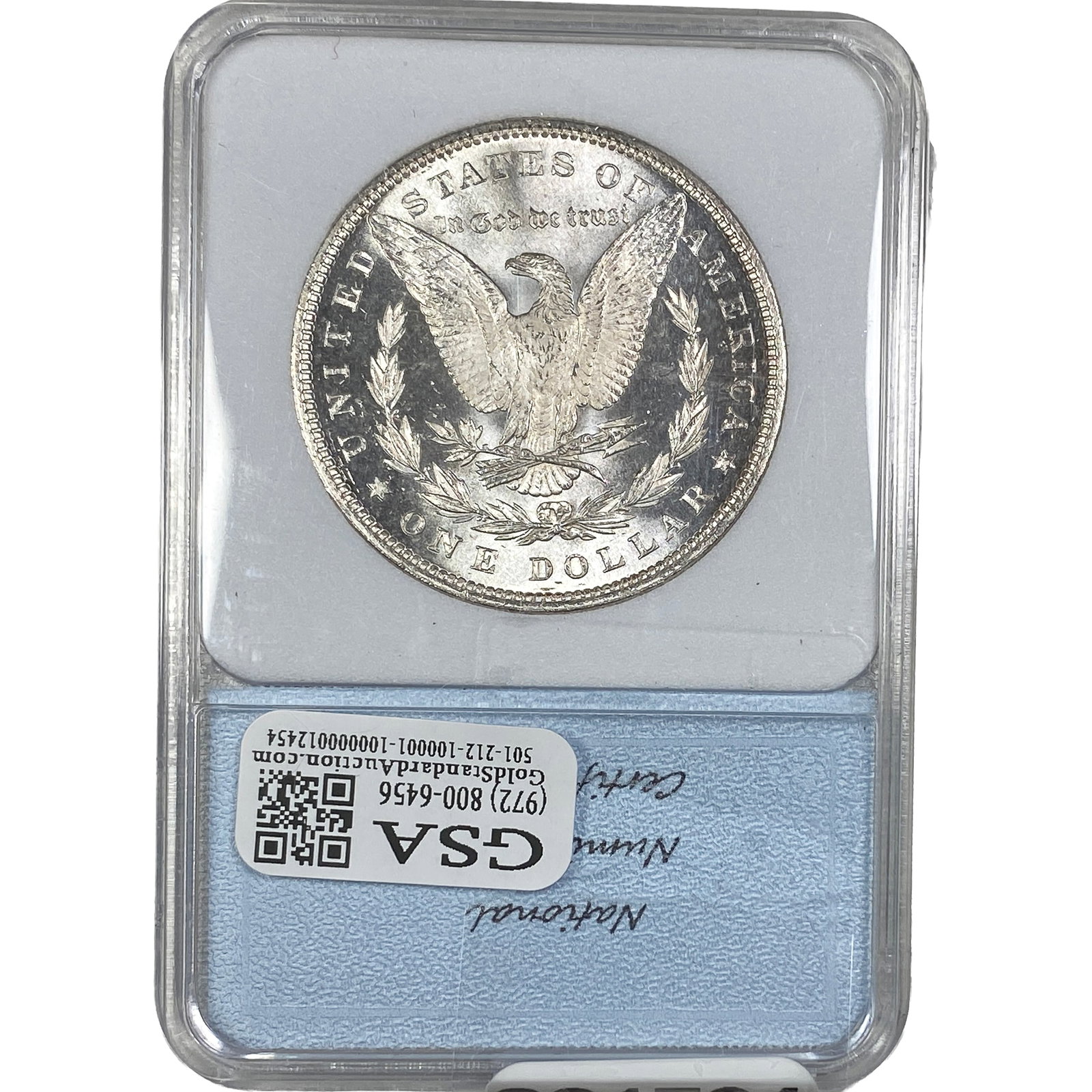 1879 Morgan Silver Dollar NNC MS65 PL - 2
