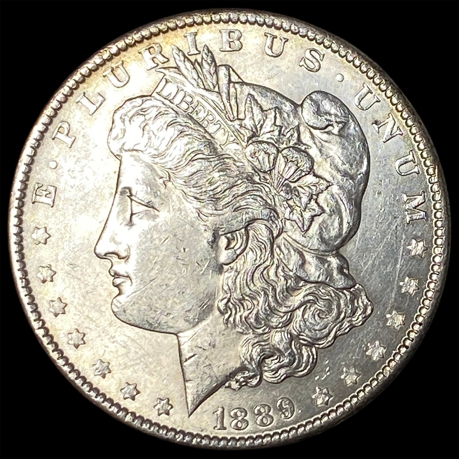 1889 Morgan Silver Dollar (1 of 2)