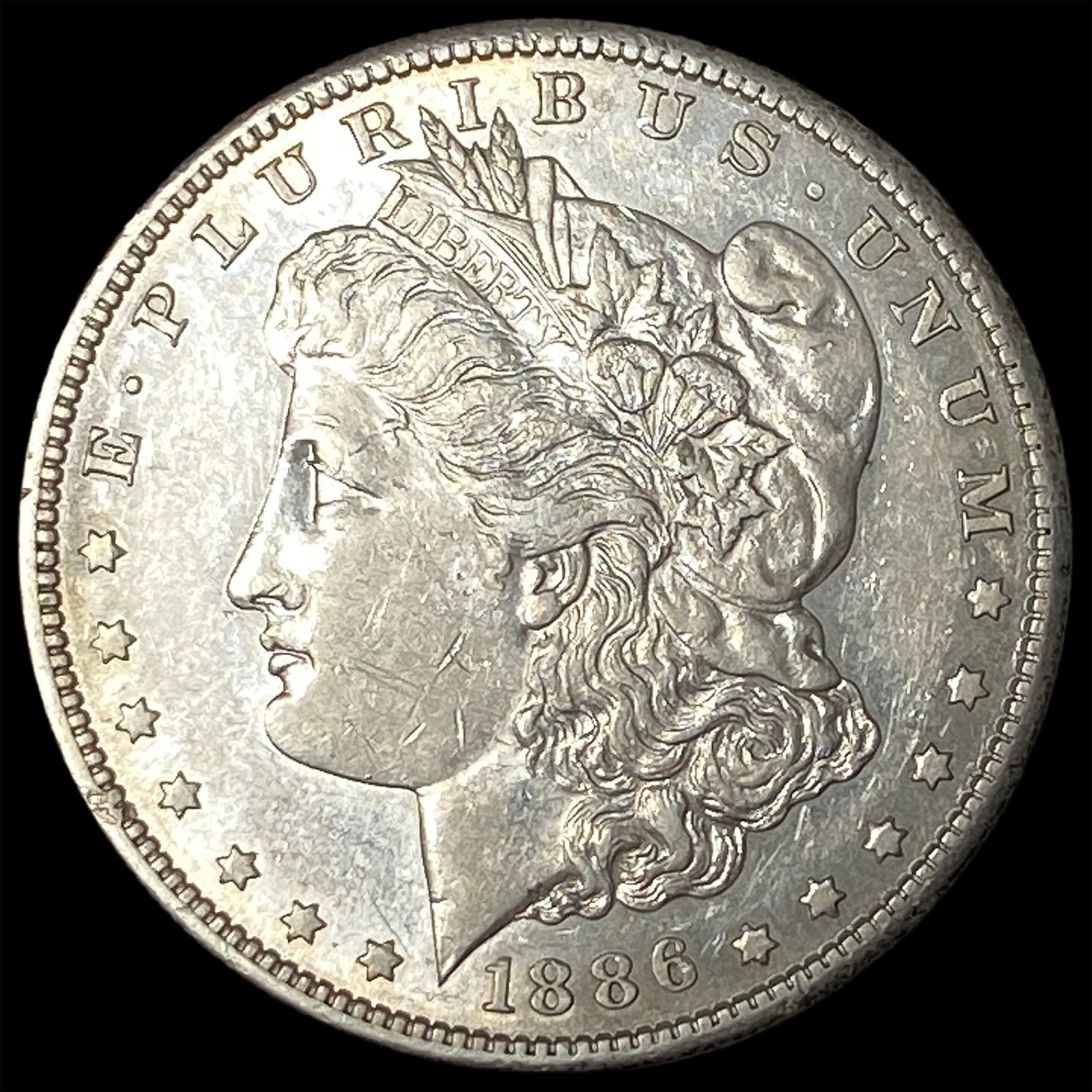 1886-S Morgan Silver Dollar: 1886-S Morgan Silver Dollar
