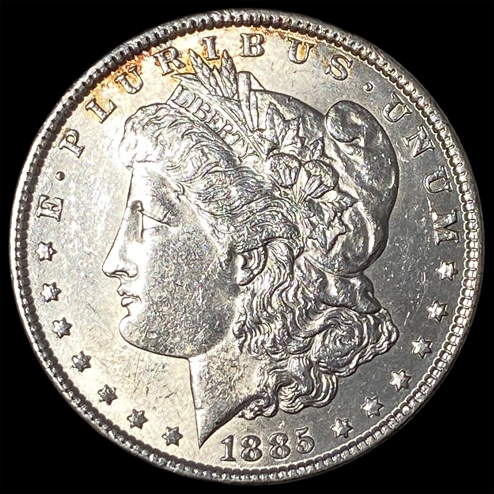 1885 Morgan Silver Dollar (1 of 2)