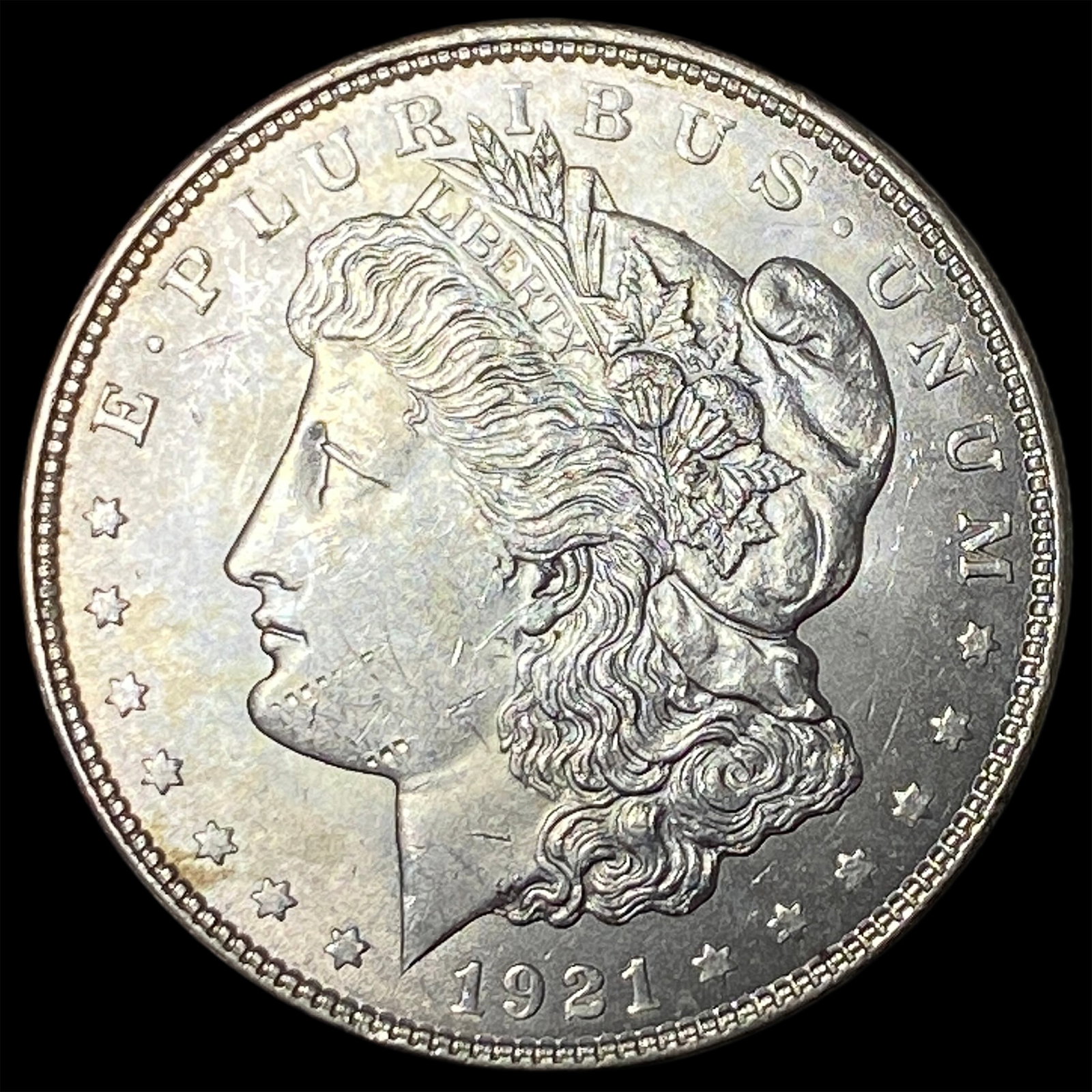 1921 Morgan Silver Dollar (1 of 2)