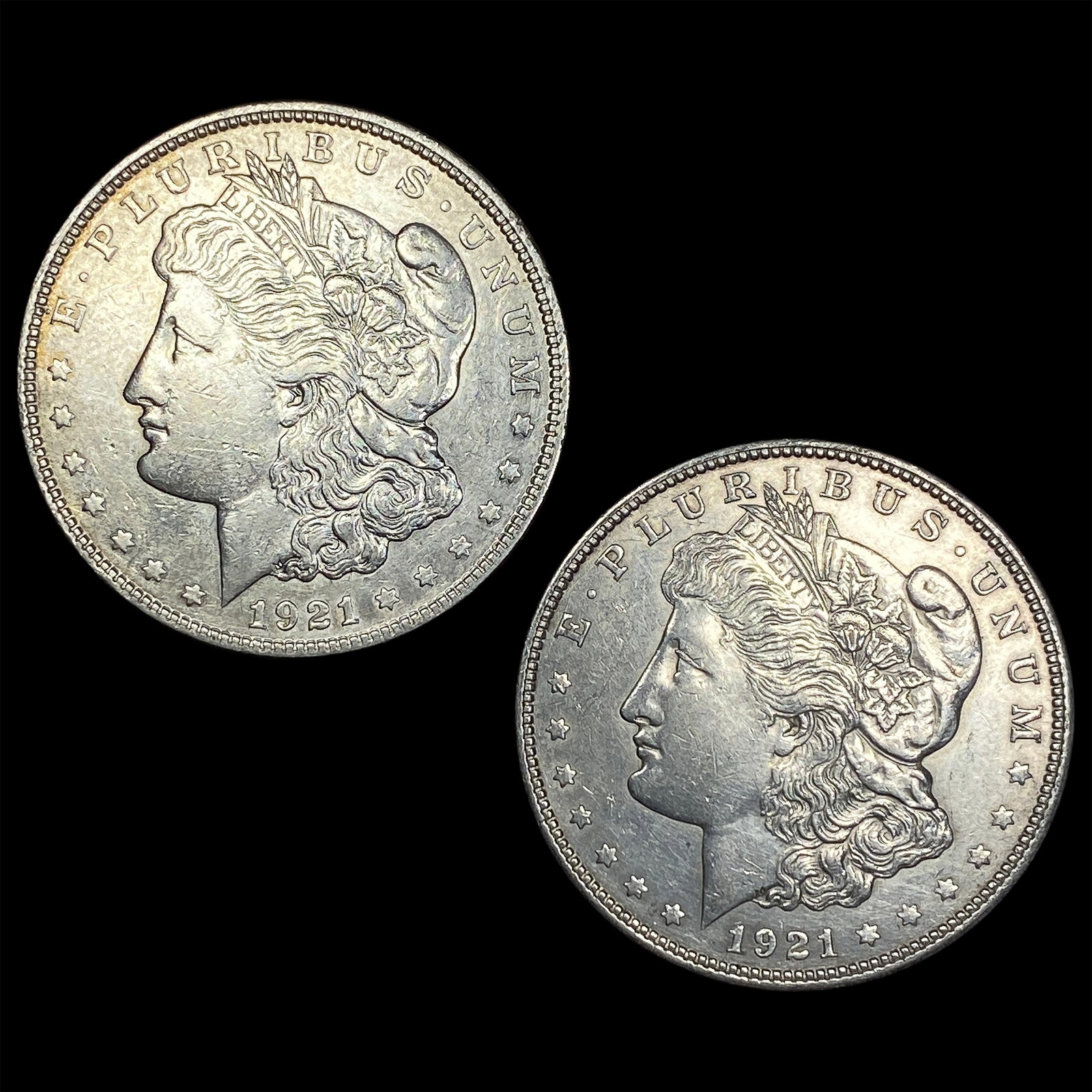 [2] 1921-D Morgan Silver Dollar: [2] 1921-D Morgan Silver Dollar