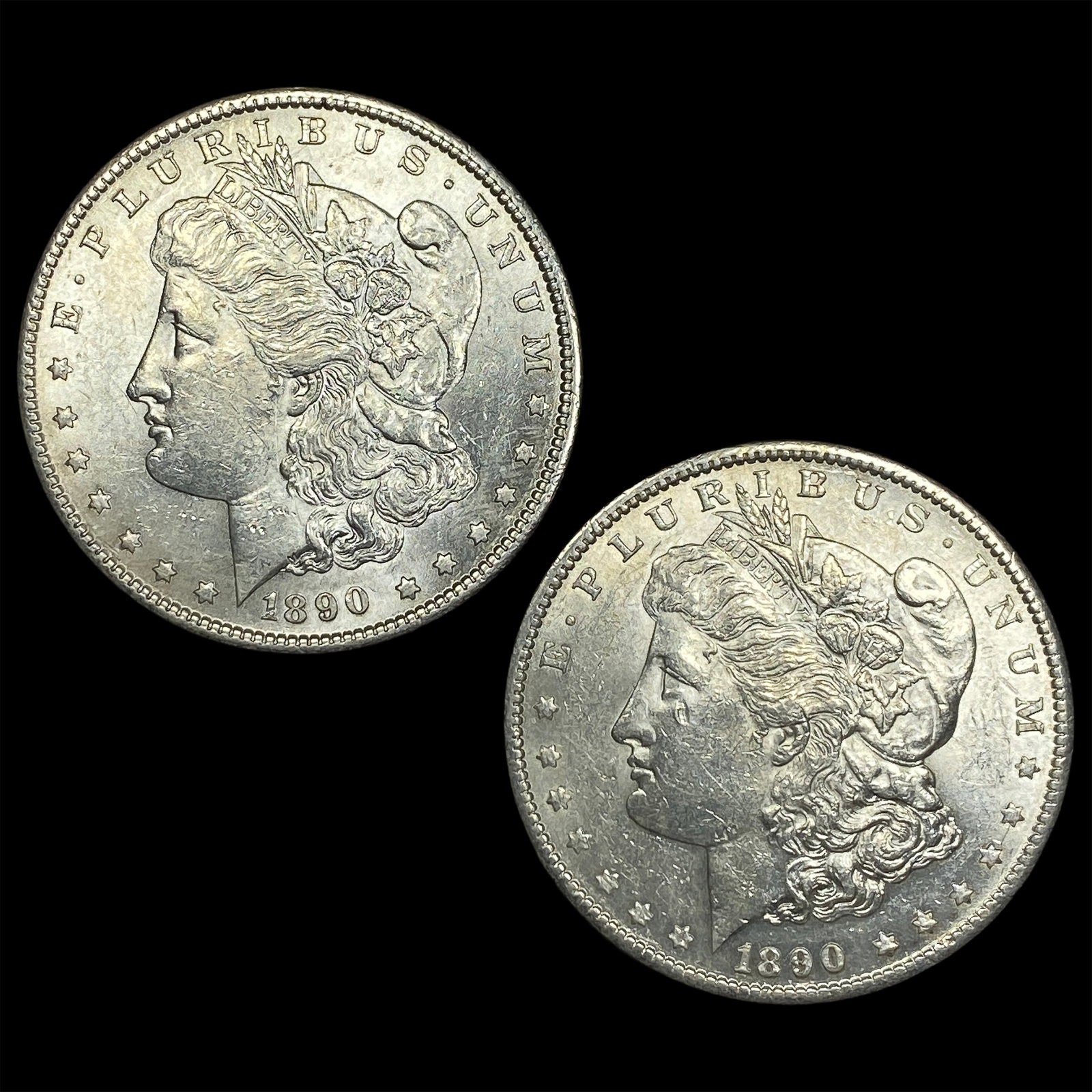 [2] 1890-S Morgan Silver Dollar: [2] 1890-S Morgan Silver Dollar