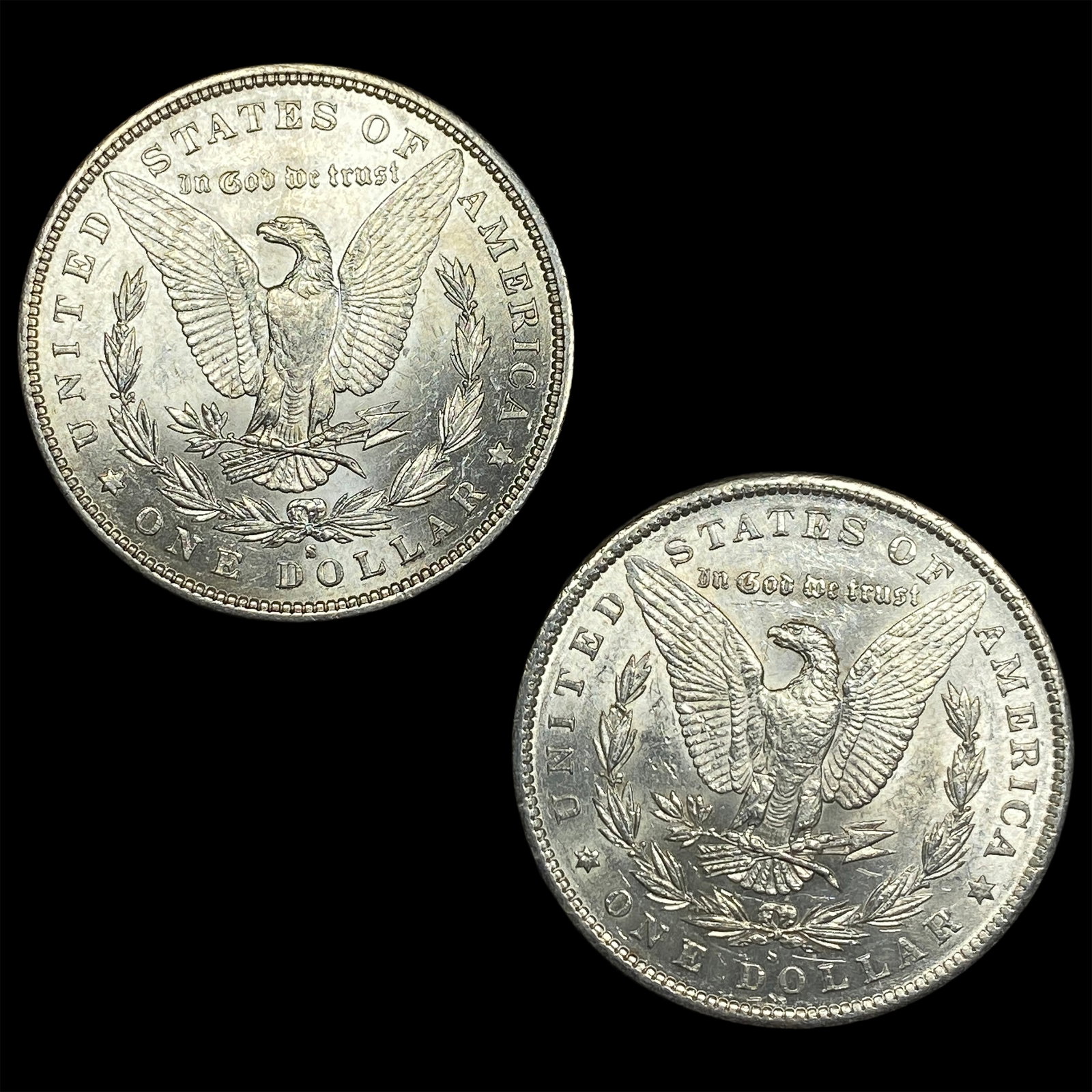 [2] 1890-S Morgan Silver Dollar - 2