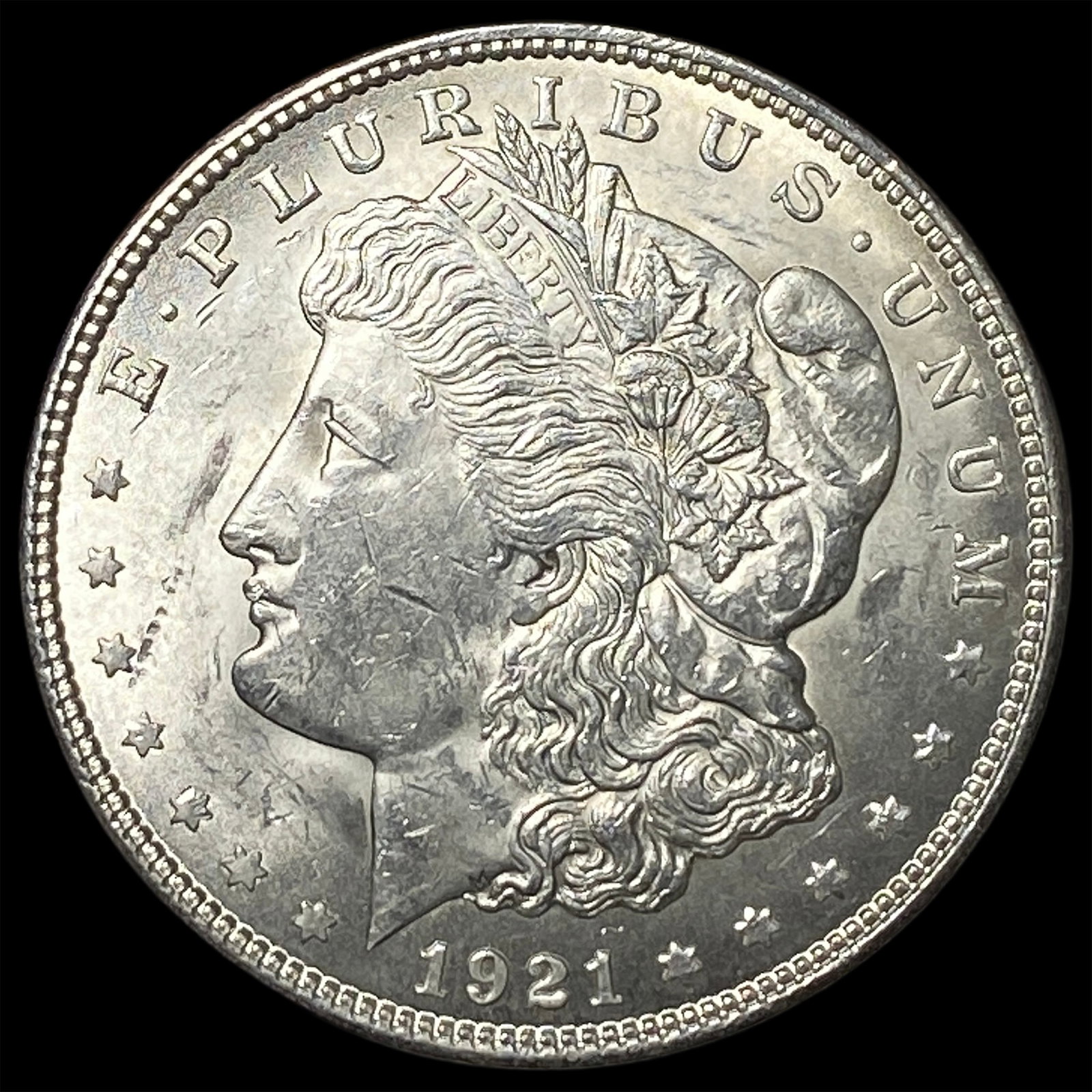 1921 Morgan Silver Dollar (1 of 2)