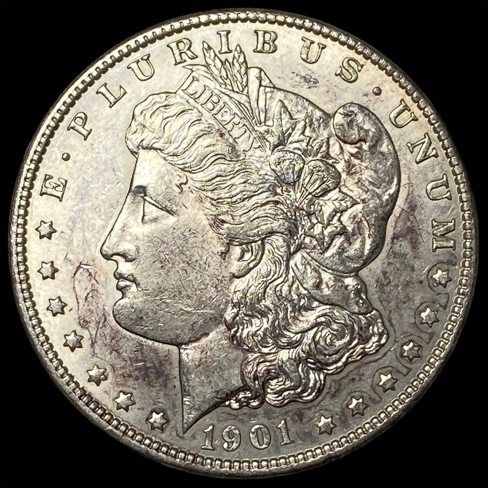 1901-O Morgan Silver Dollar: 1901-O Morgan Silver Dollar