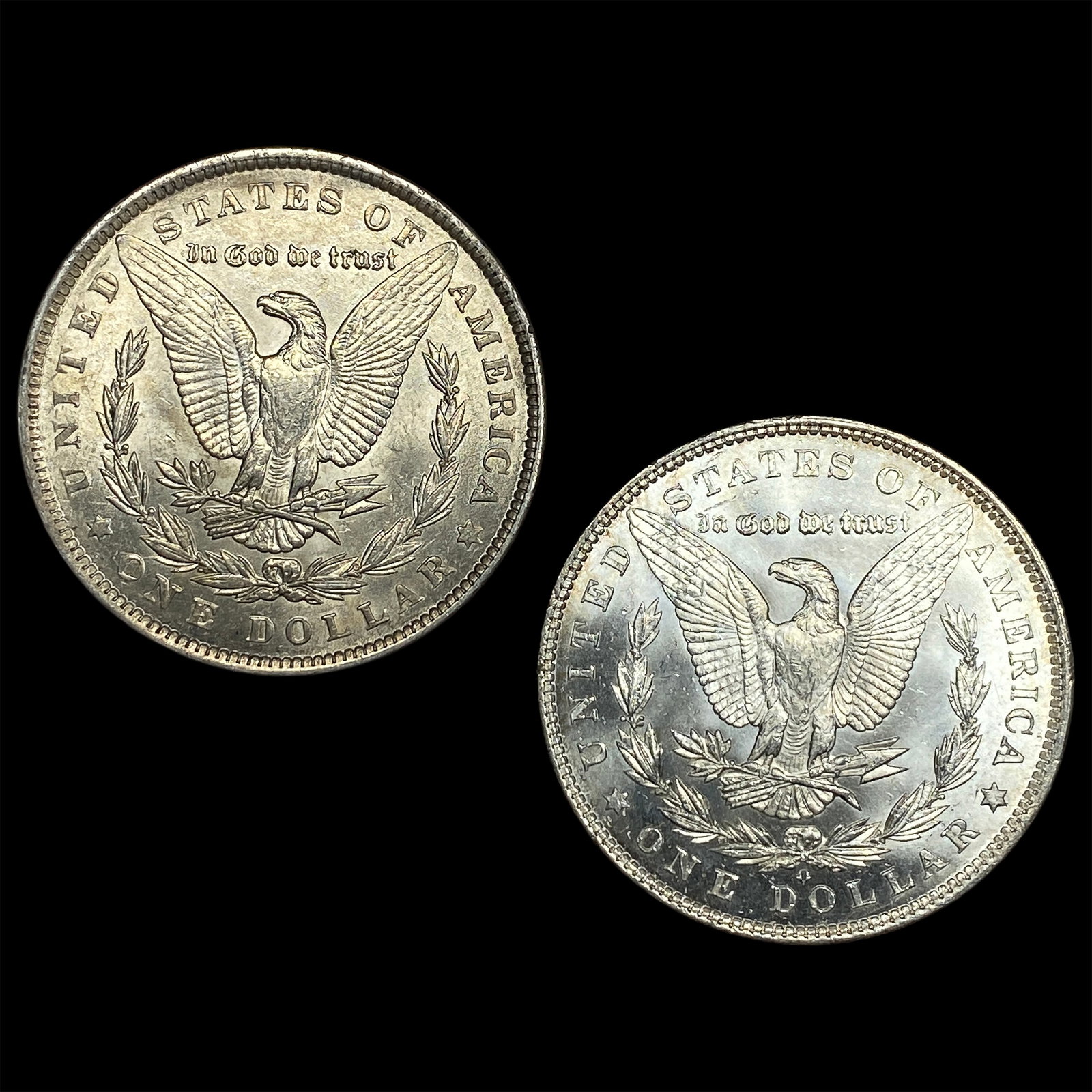 [2] 1900 & 1904-O Morgan Silver Dollar - 2