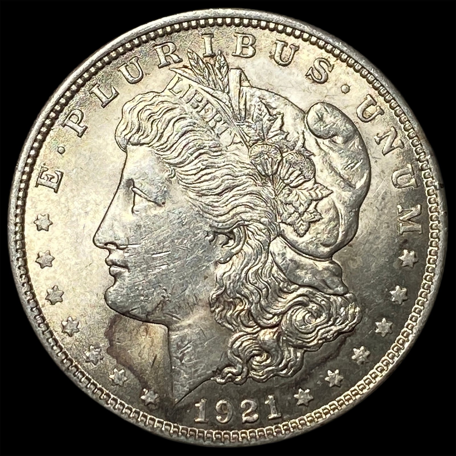 1921 Morgan Silver Dollar (1 of 2)