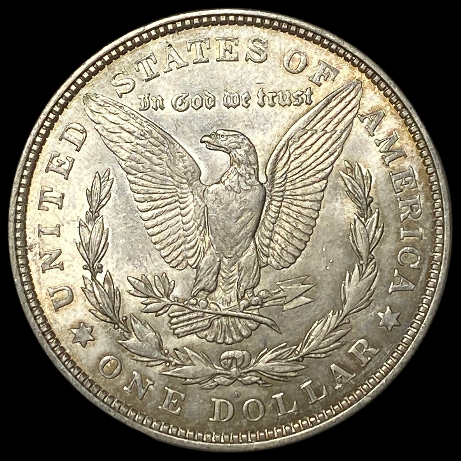 1921-D Morgan Silver Dollar - 2