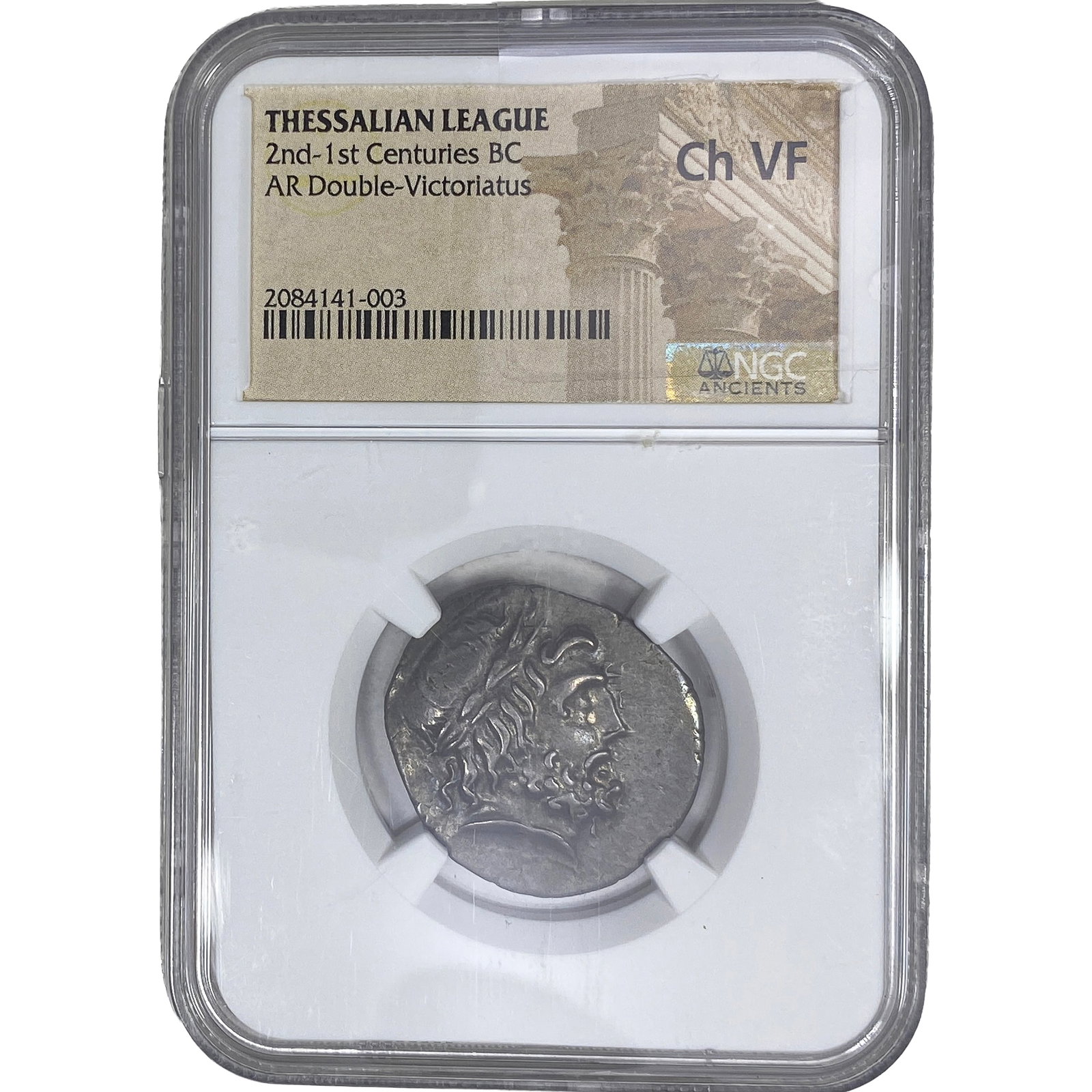 Thessallian Leauge Silver DBL-Victoriatus: Thessallian Leauge Silver DBL-Victoriatus