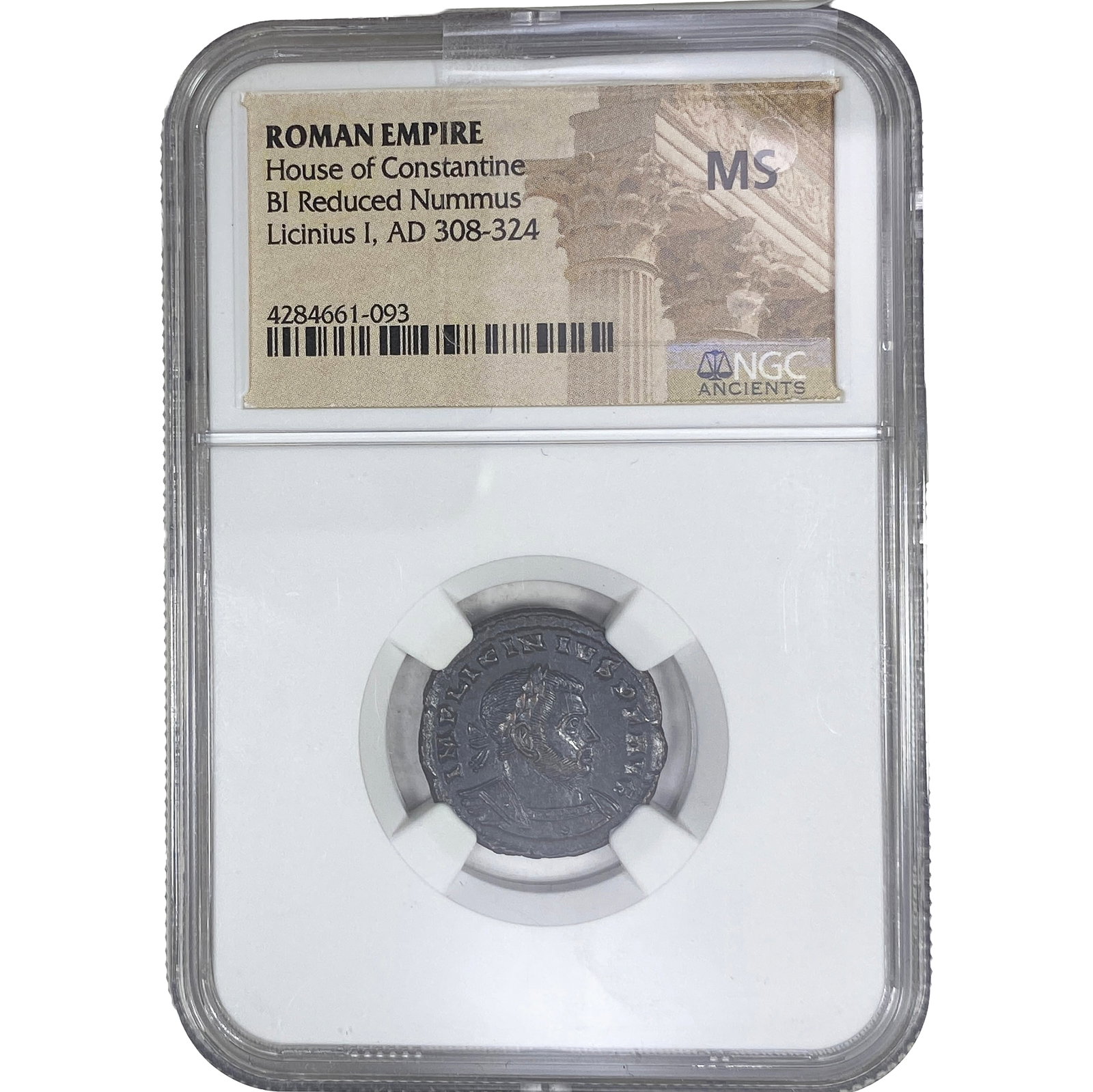 Roman Licinius I AD 308-324 BI Reduced Nummus NGC (1 of 2)
