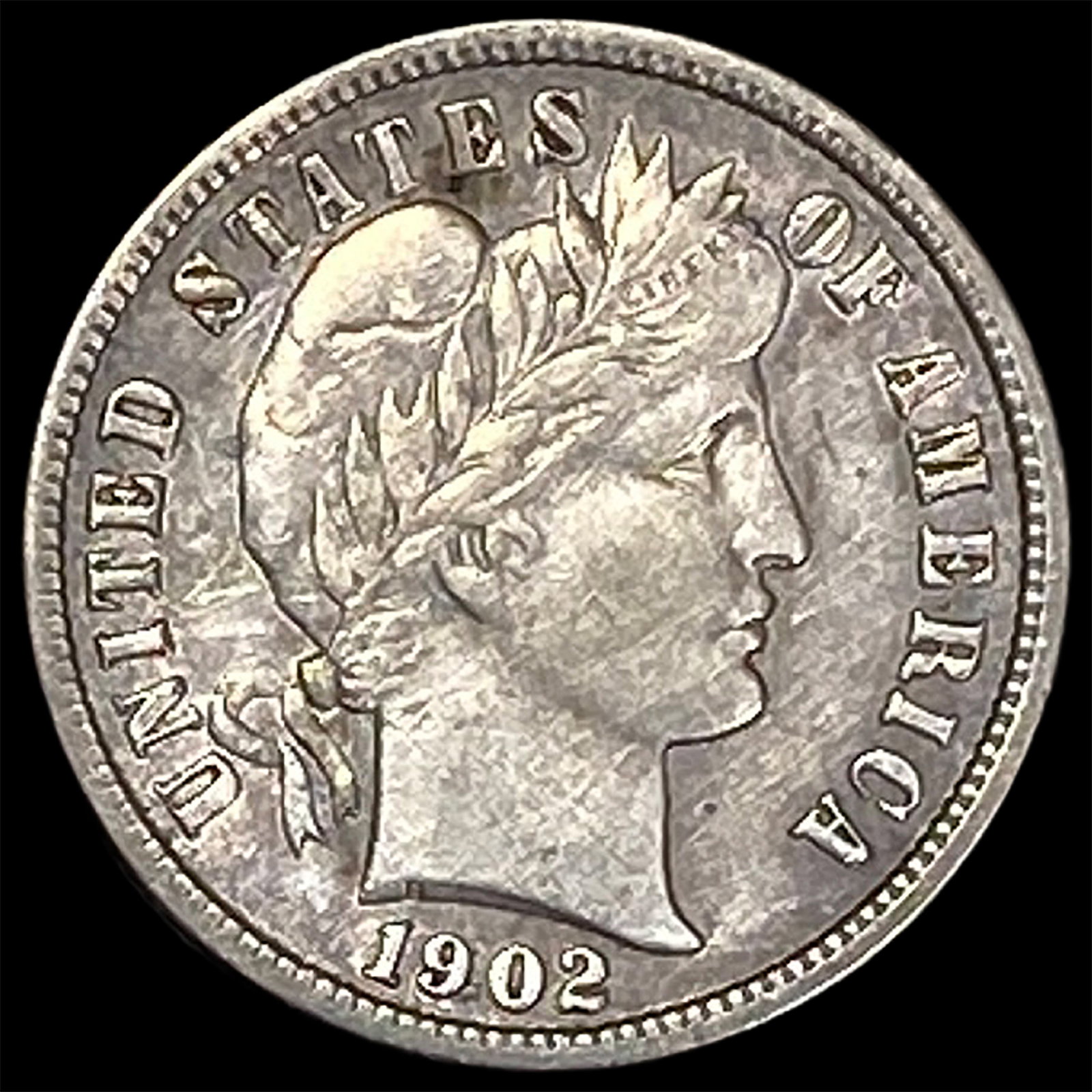 1902-S Barber Dime: 1902-S Barber Dime