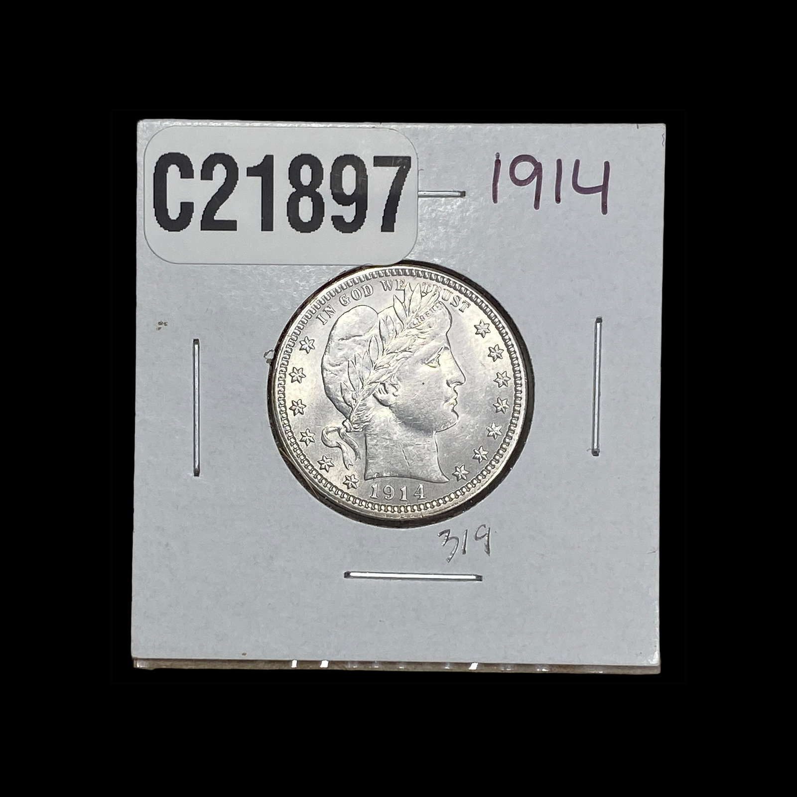 1914 Barber Quarter (1 of 2)