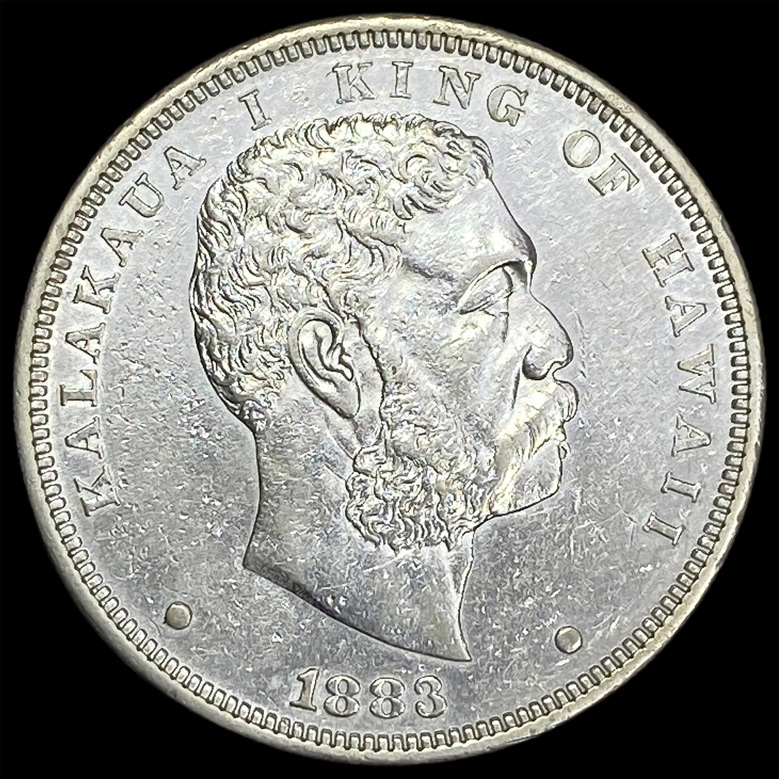 1883 Kingdom of Hawaii Dollar (1 of 2)