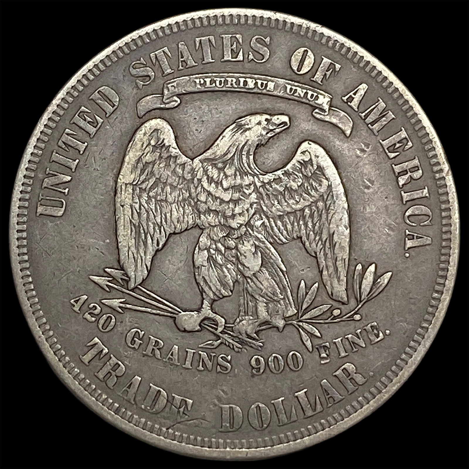 1877 Silver Trade Dollar - 2