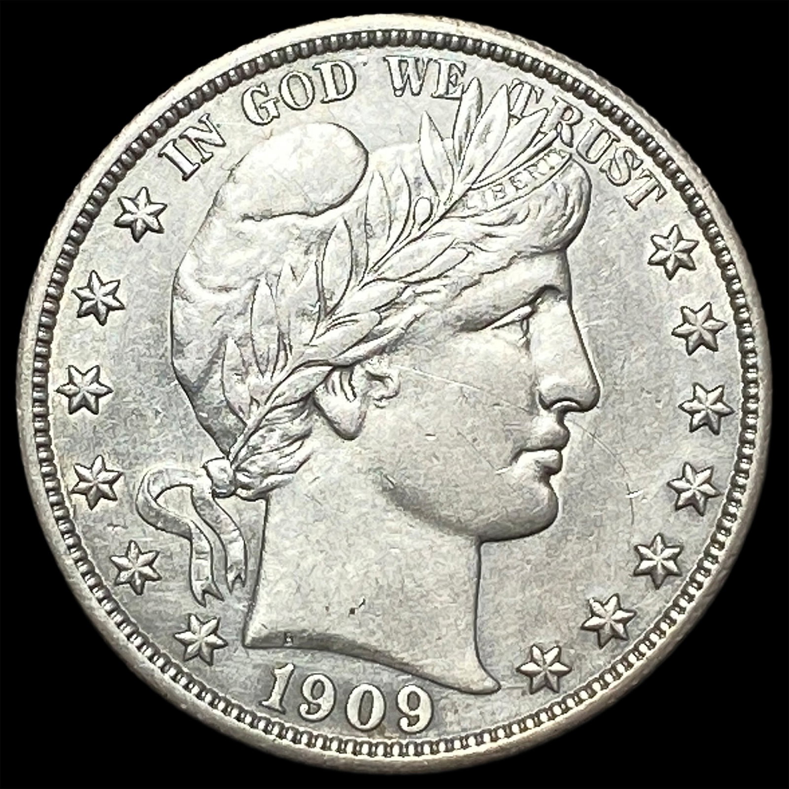1909 Barber Half Dollar: 1909 Barber Half Dollar