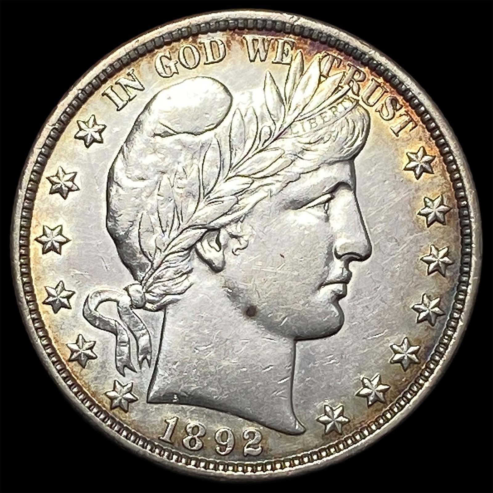 1892 Barber Half Dollar: 1892 Barber Half Dollar