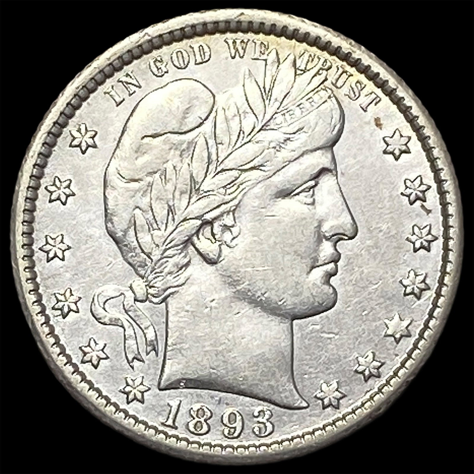 1893-O Barber Quarter: 1893-O Barber Quarter
