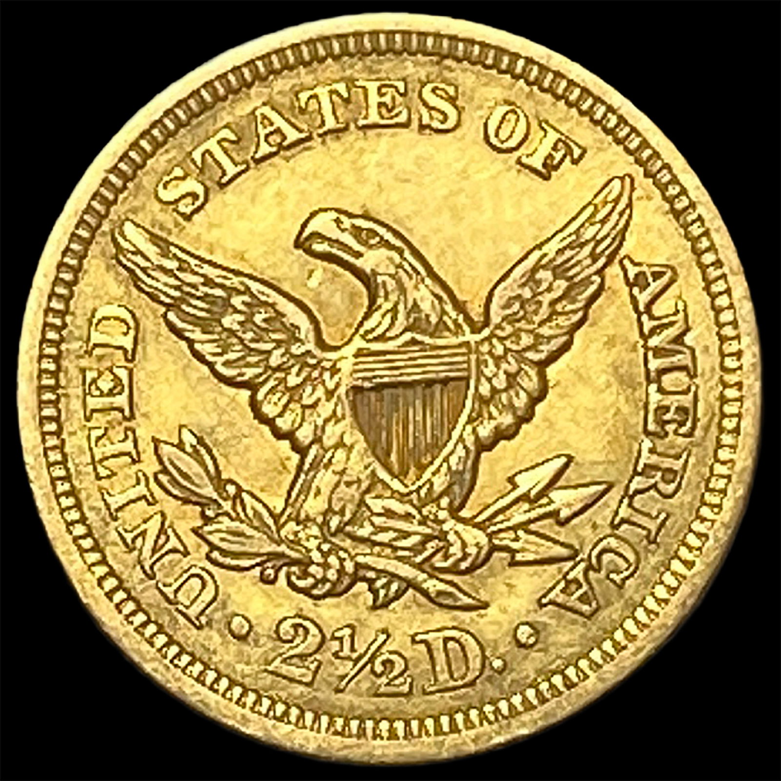 1851 $2.50 Gold Quarter Eagle - 2