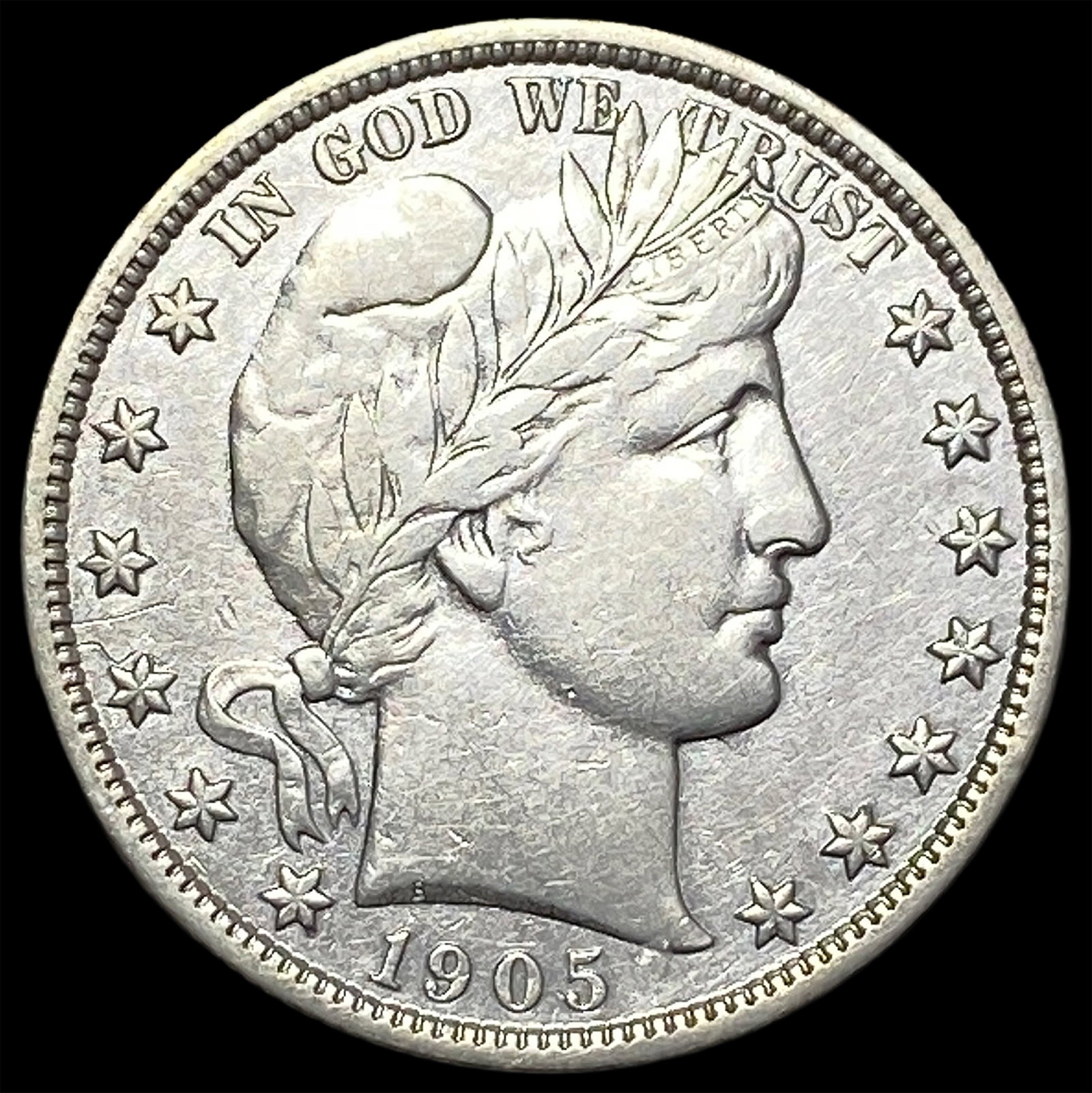 1905-O Barber Half Dollar: 1905-O Barber Half Dollar